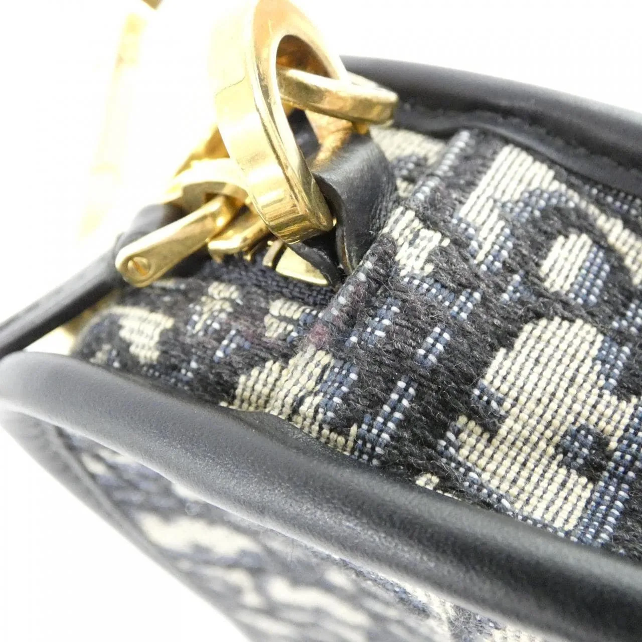 DIOR S5700CTZQ Handbag Canvas Black Canvas Rank A - Thumbnail 4