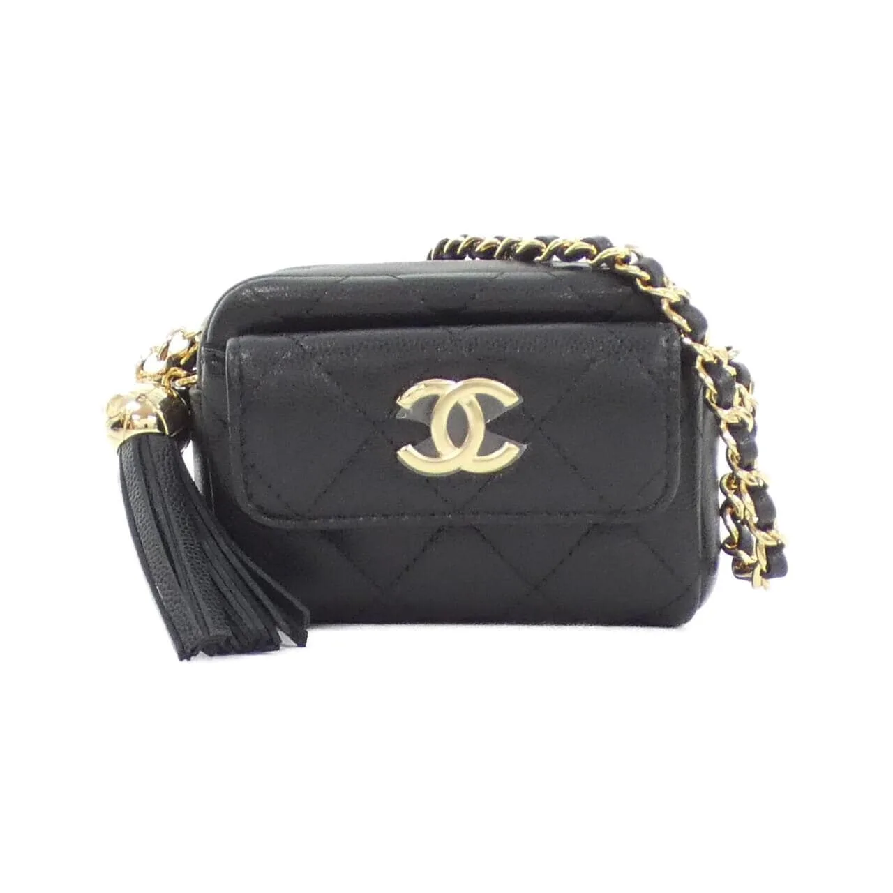 CHANEL AP4744 Wallet Grained Calfskin
