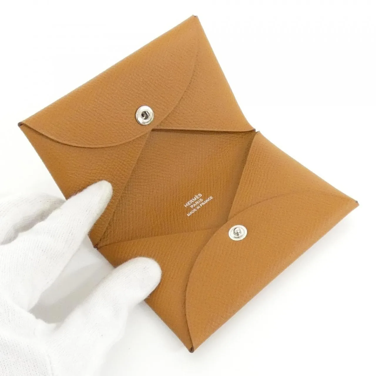 HERMES 044164CK Card Case Epsom 2