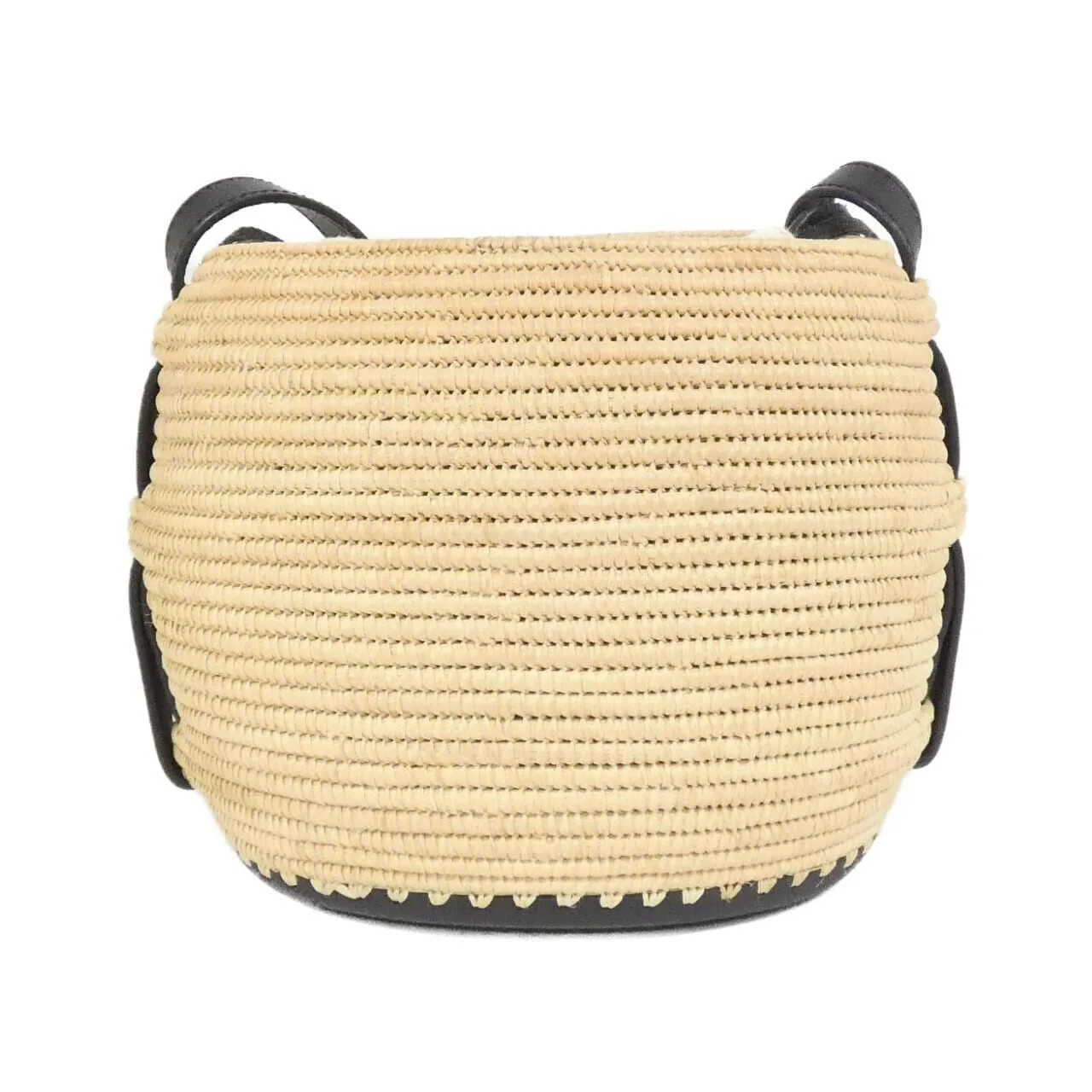 LOEWE Basket A223Z48X07 Shoulder Black Rank A - Thumbnail 2