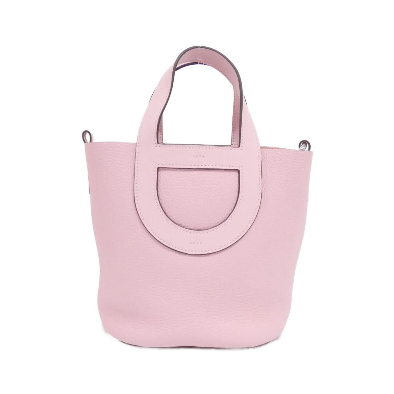 HERMES 084274CK Handbag Clemence