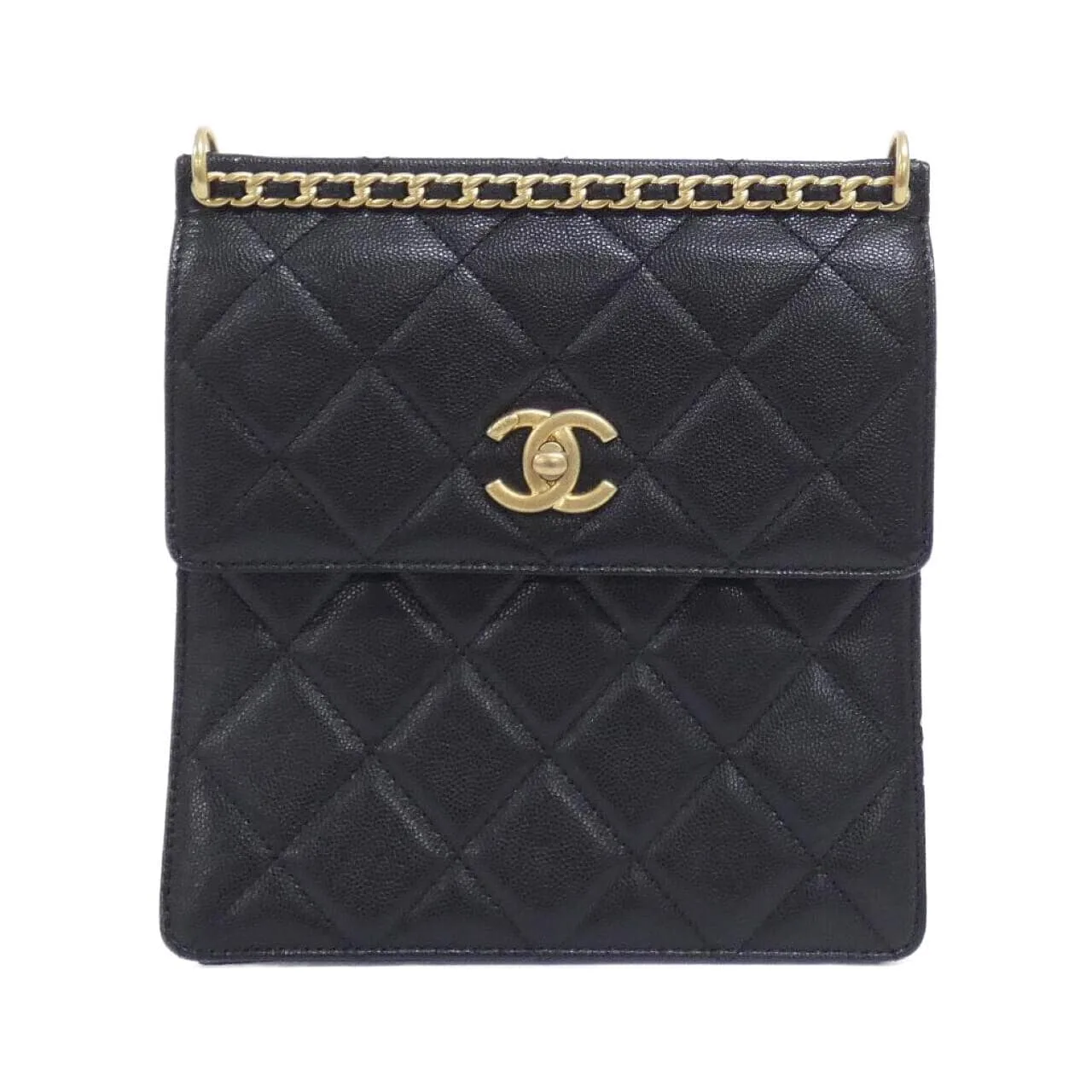 CHANEL AS4189 Backpack Grained Calfskin