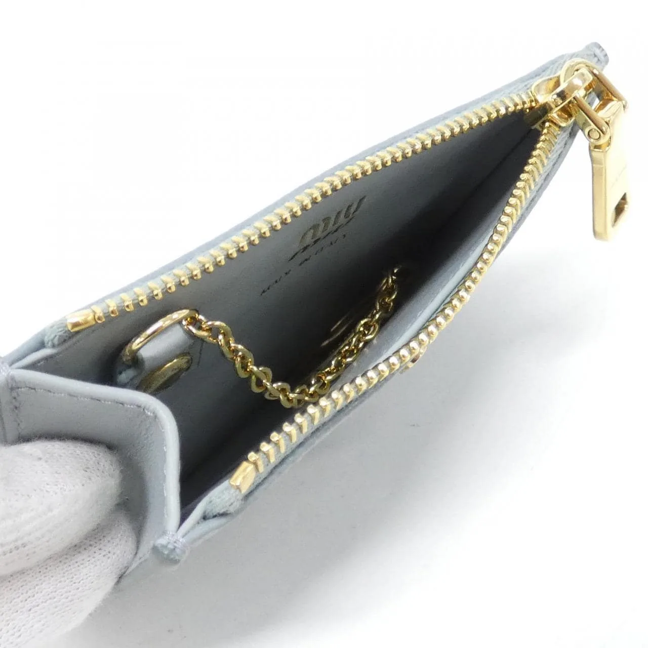 MIU MIU 5MC093 Coin Case Black Rank A - Thumbnail 7