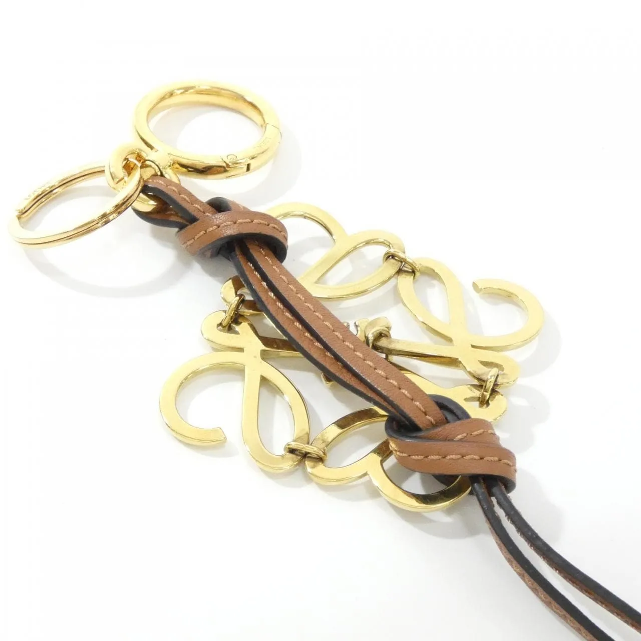 LOEWE C821232X01 Key Case Gold Rank A - Thumbnail 3