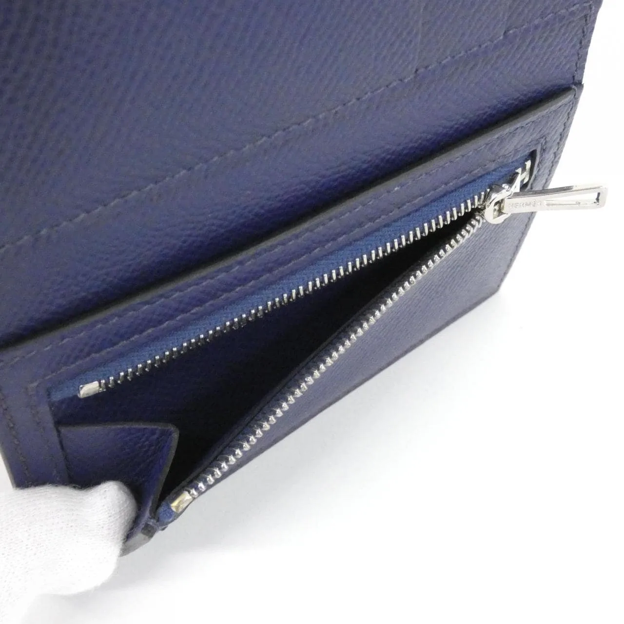 HERMES 082983CK 銀包 Epsom 5