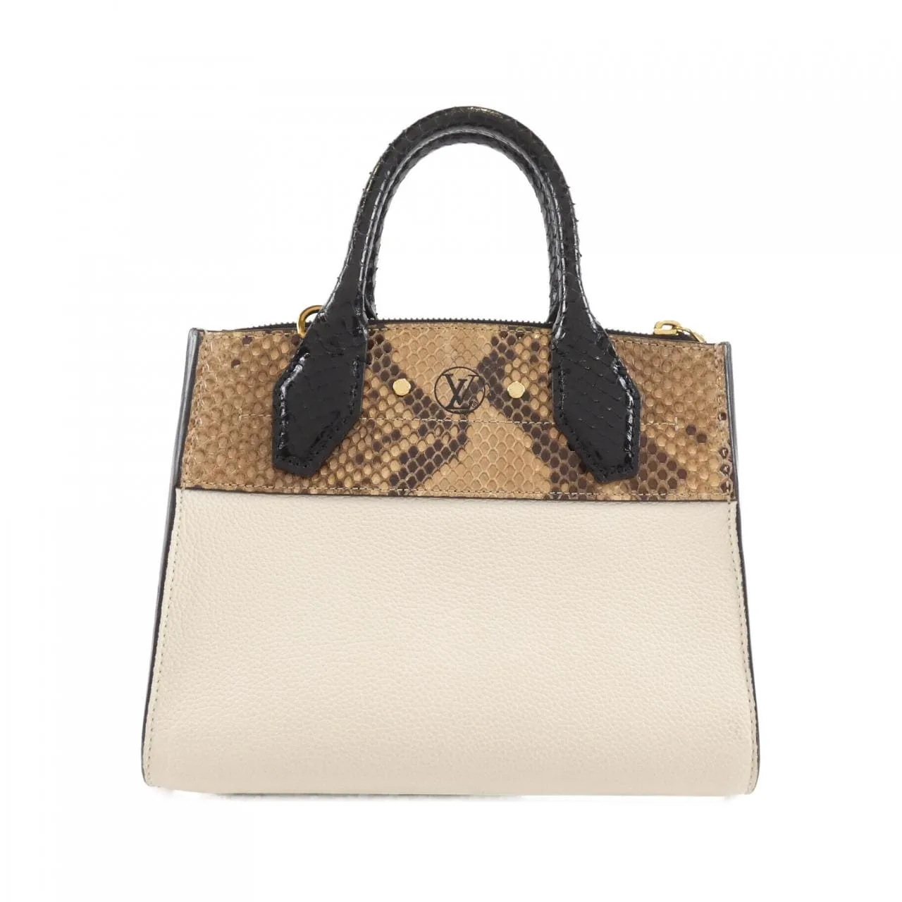 LOUIS VUITTON Steamer N95975 手提包 蟒蛇皮 2