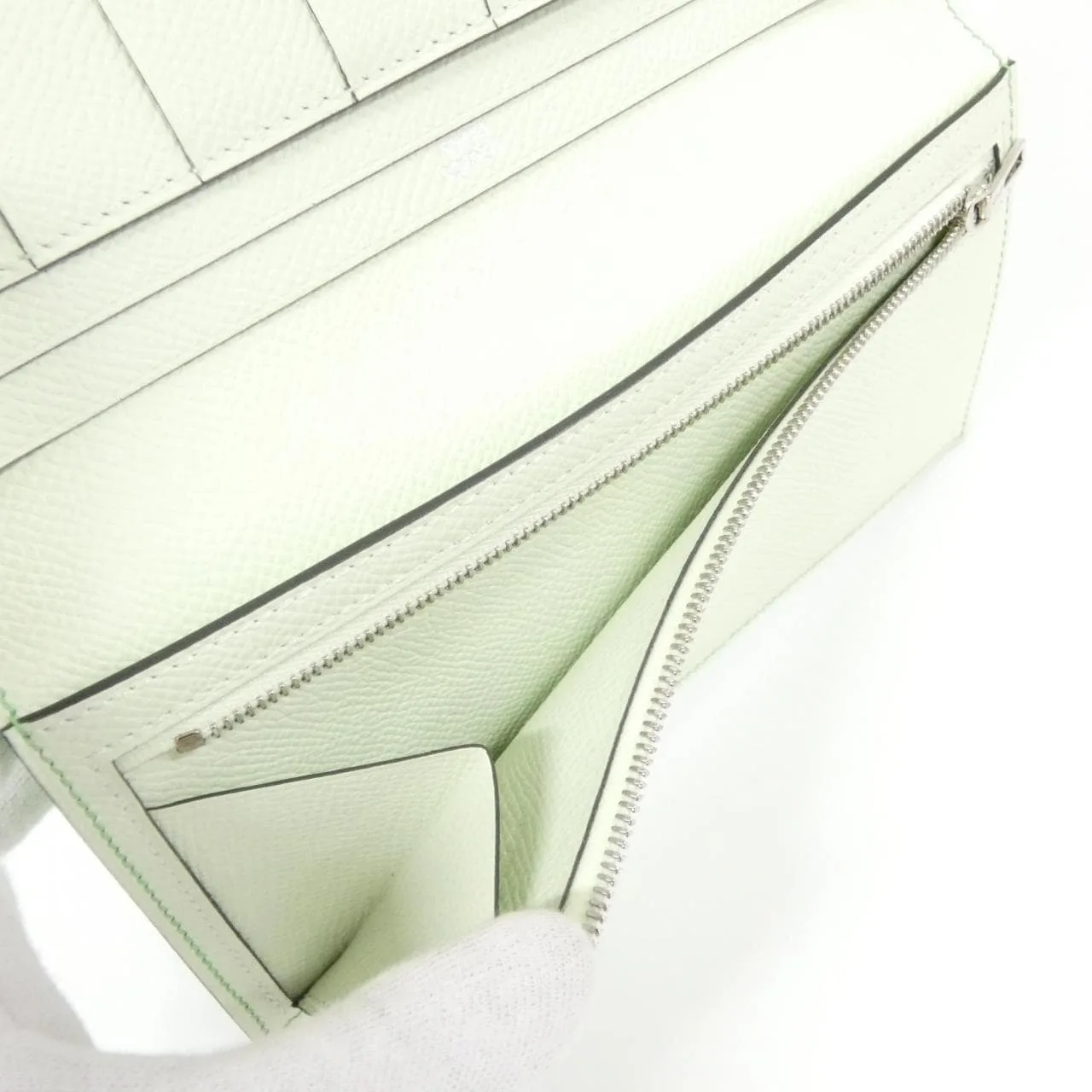 HERMES 073596CK 銀包 Epsom 5