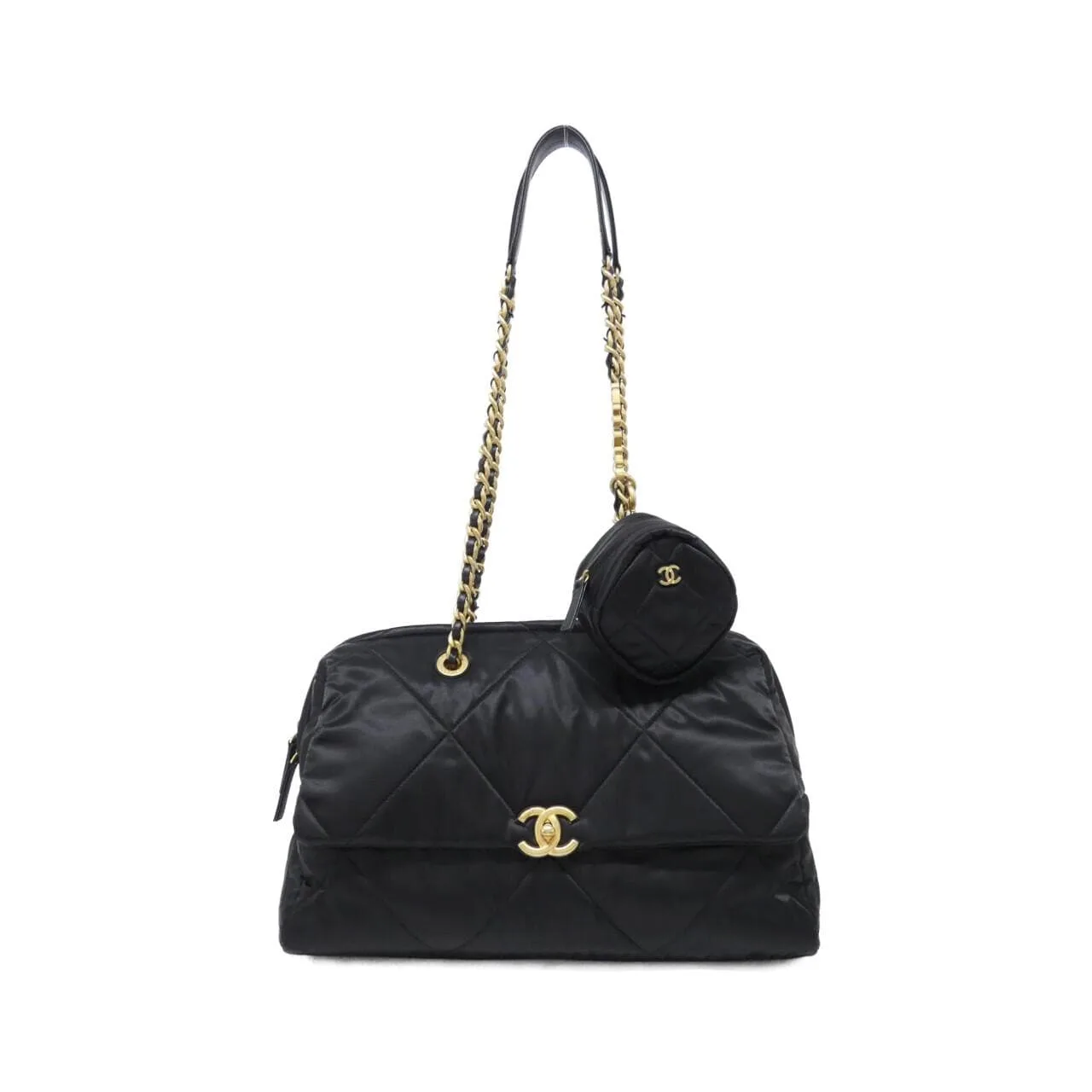 CHANEL AS4776 肩背包 緞面