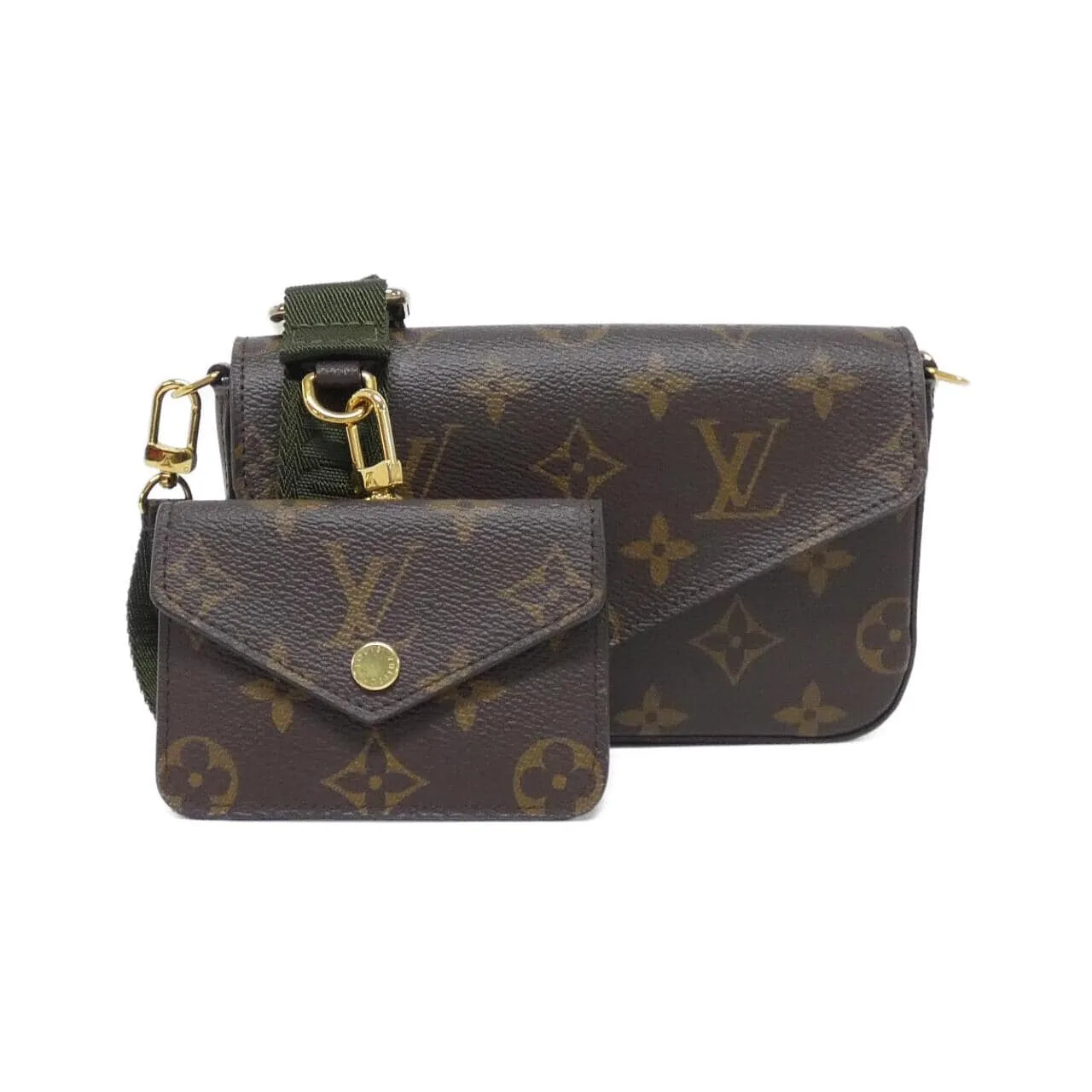 LOUIS VUITTON Pochette M80091 Shoulder Monogram