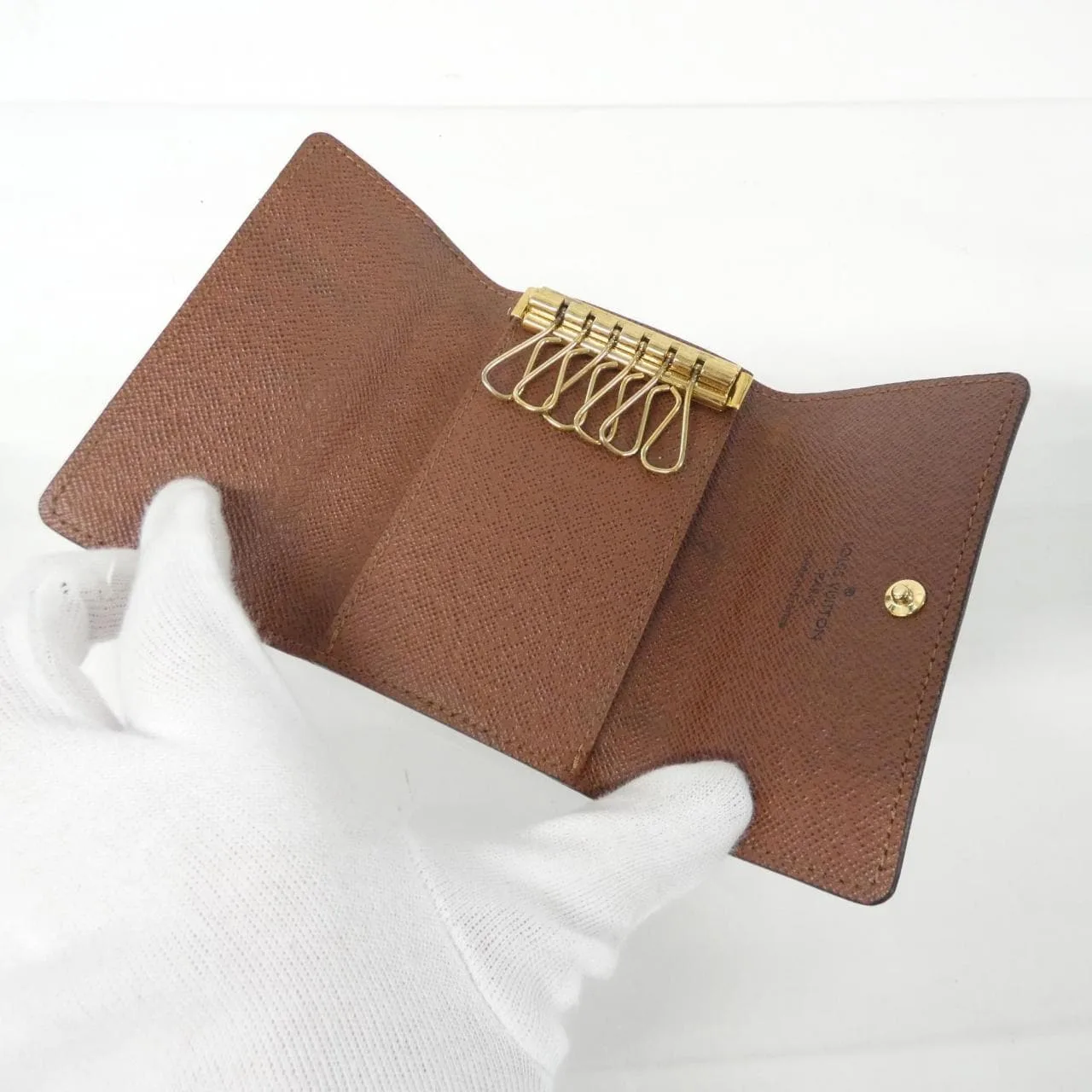 LOUIS VUITTON M62630 Key Case Monogram 4