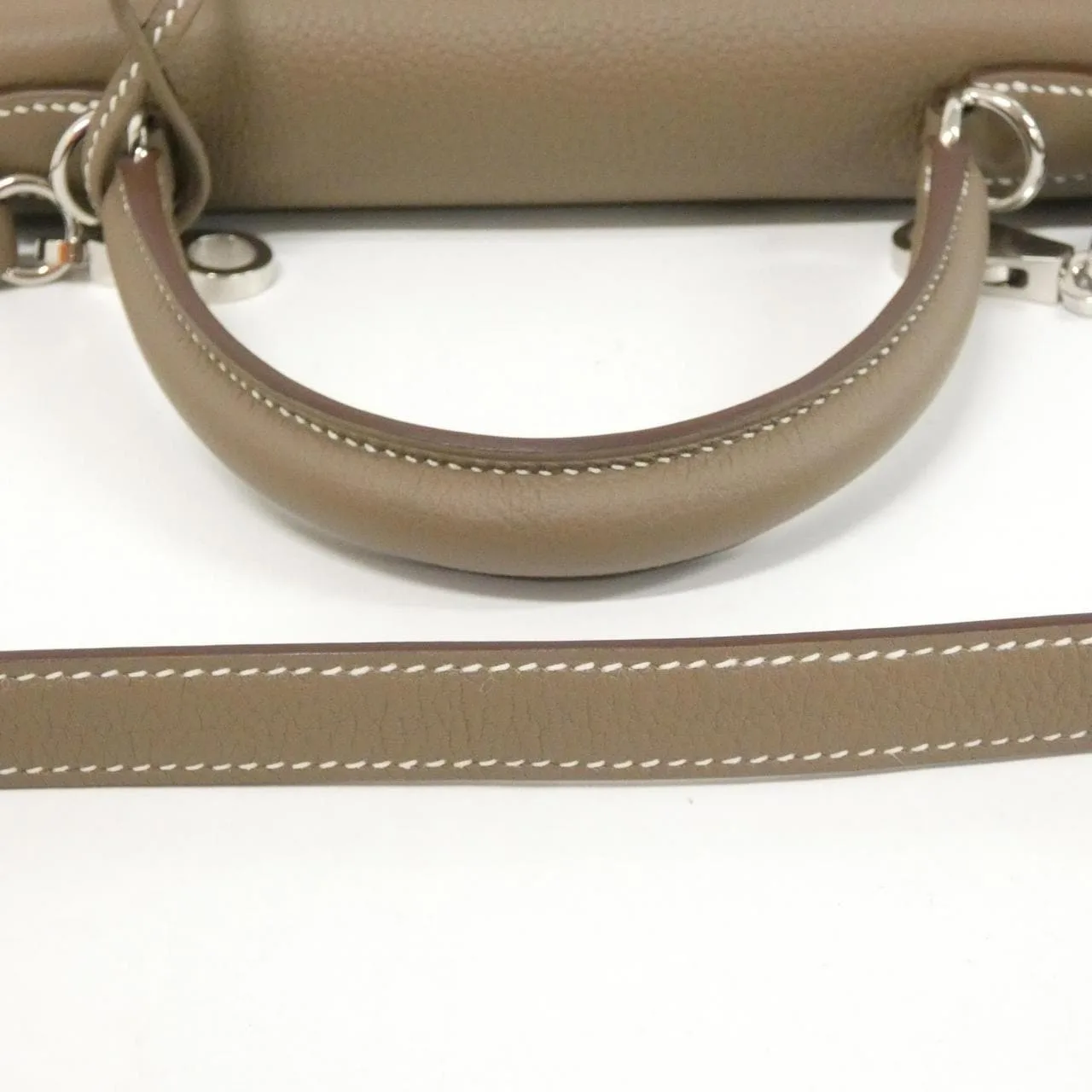 HERMES Kelly 044624CK Handbag Togo 5