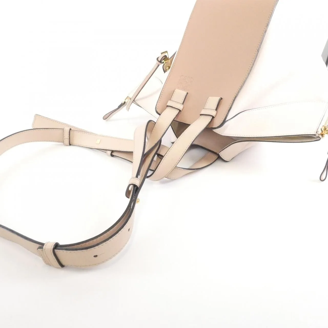 LOEWE Hammock 387 30TS35 Shoulder Black Rank B - Thumbnail 6