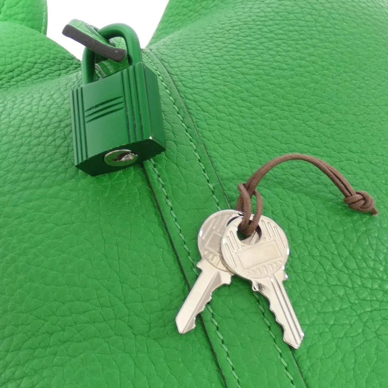 HERMES Picotin 079194CA Handbag Clemence 3