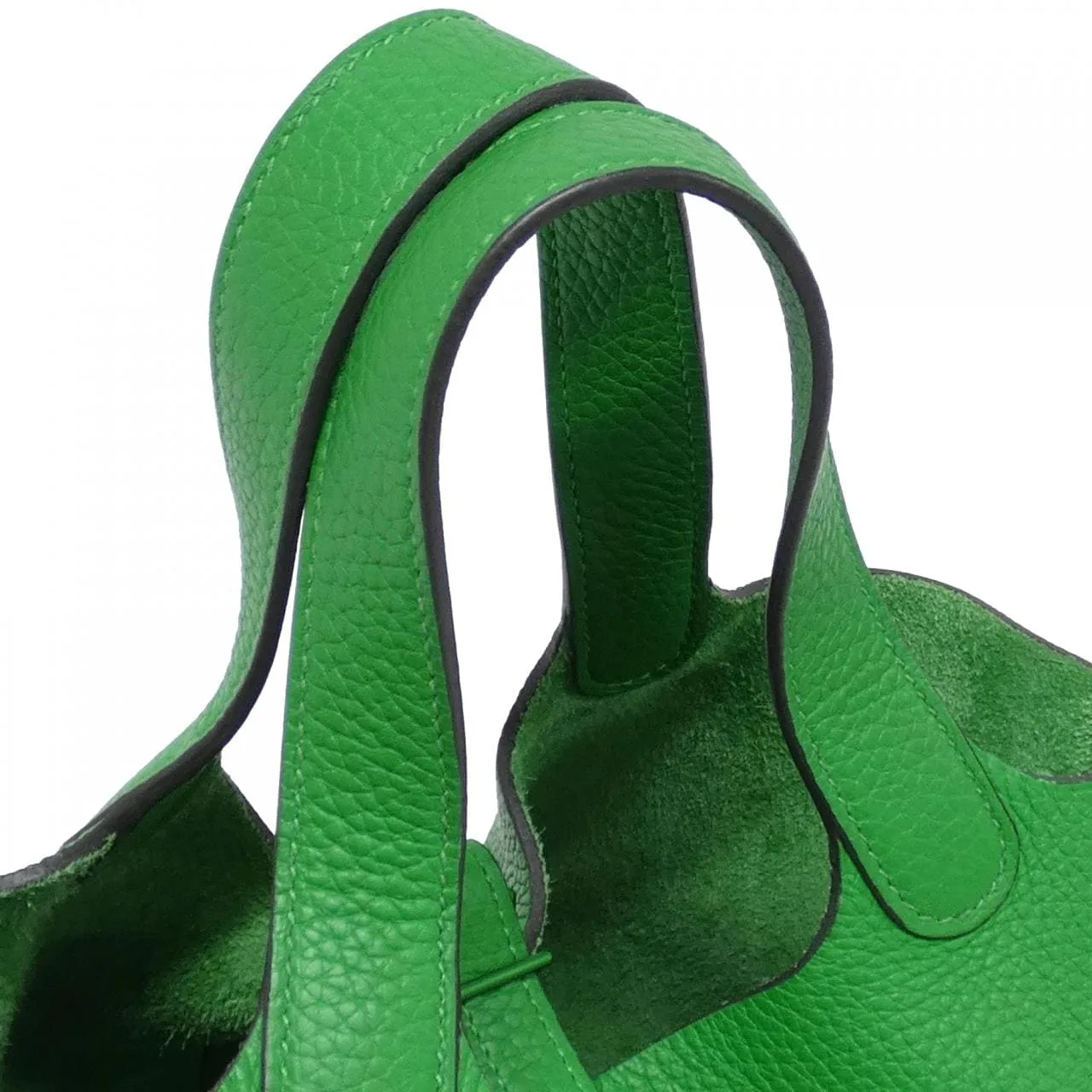 HERMES Picotin 079194CA Handbag Clemence 4