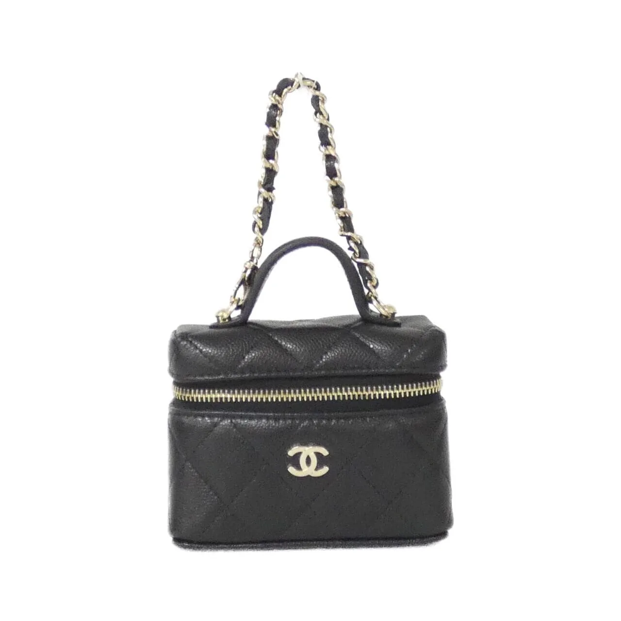 CHANEL AP4897 Key Case Grained Calfskin