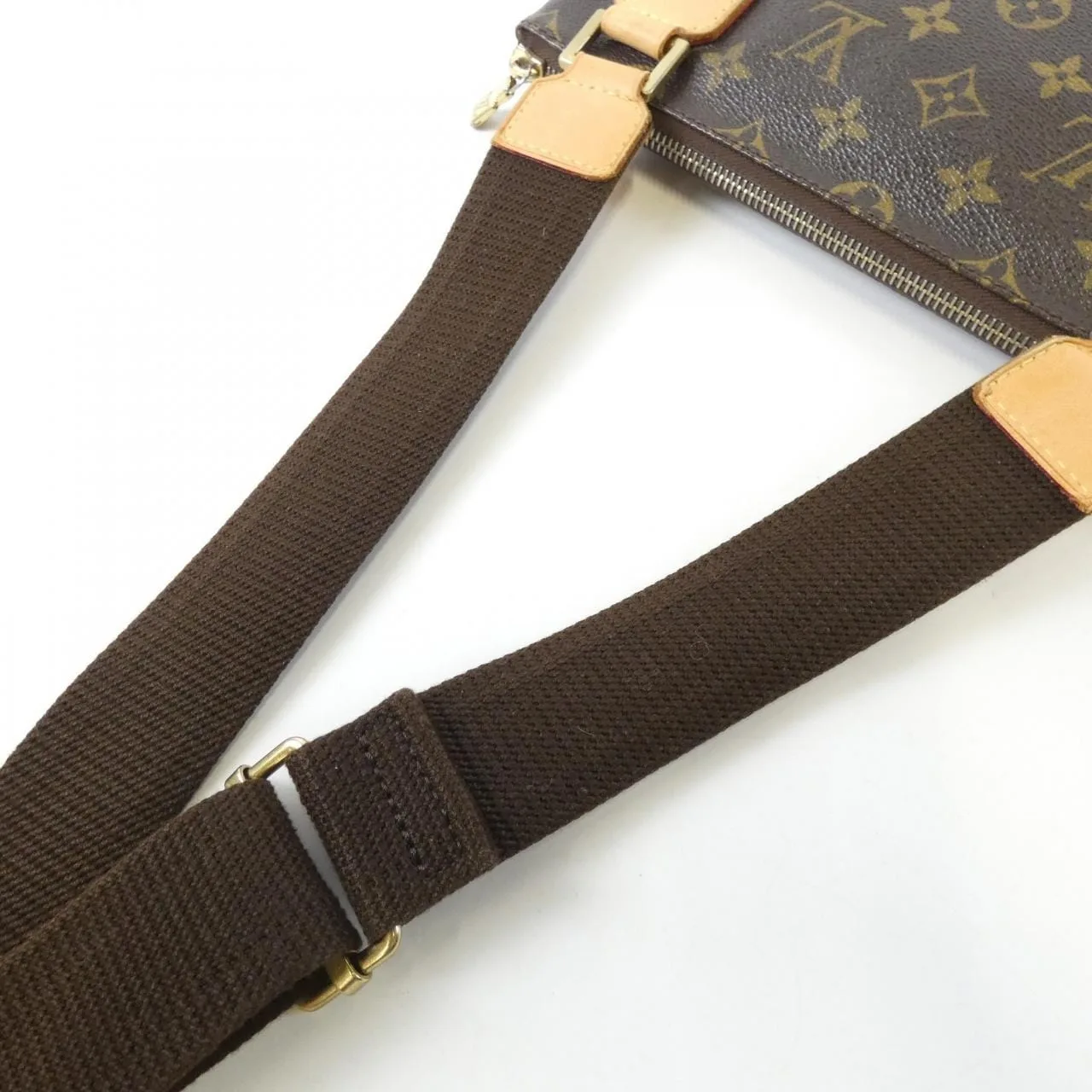 LOUIS VUITTON Pochette M40044 Shoulder Monogram Black Monogram Rank B - Thumbnail 6