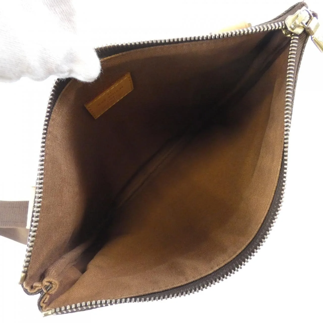 LOUIS VUITTON Pochette M40044 Shoulder Monogram Black Monogram Rank B - Thumbnail 9