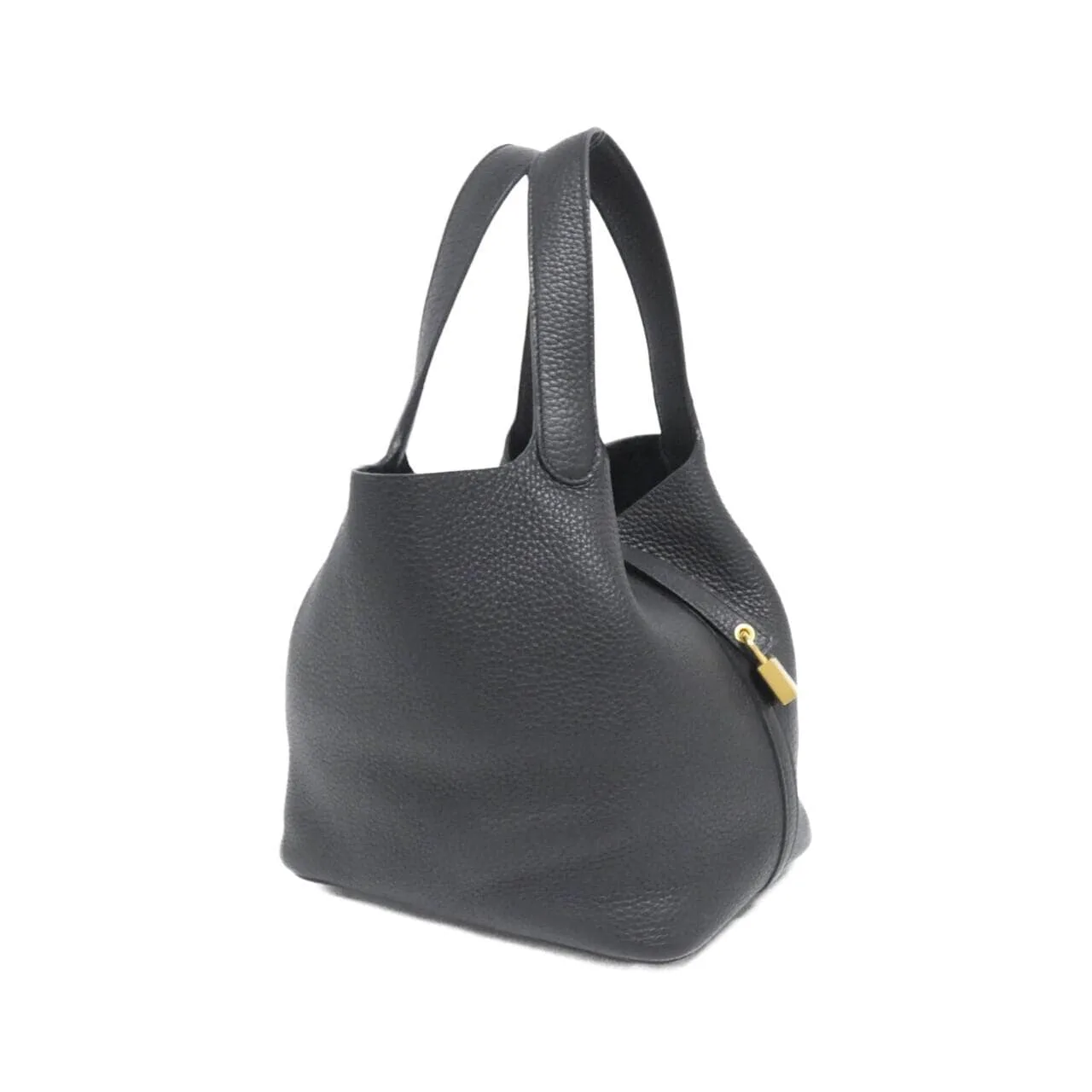 HERMES Picotin 060991CC Handbag Clemence
