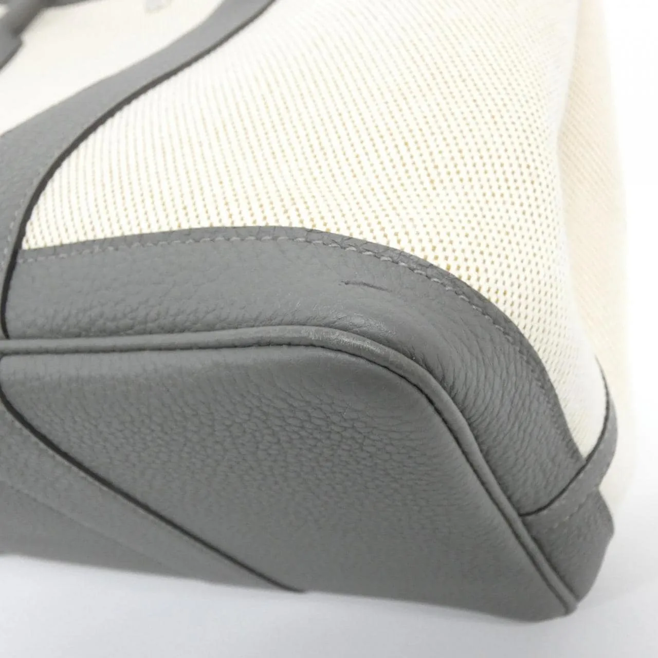 HERMES Garden Party 066781CK Tote Black Rank A - Thumbnail 3