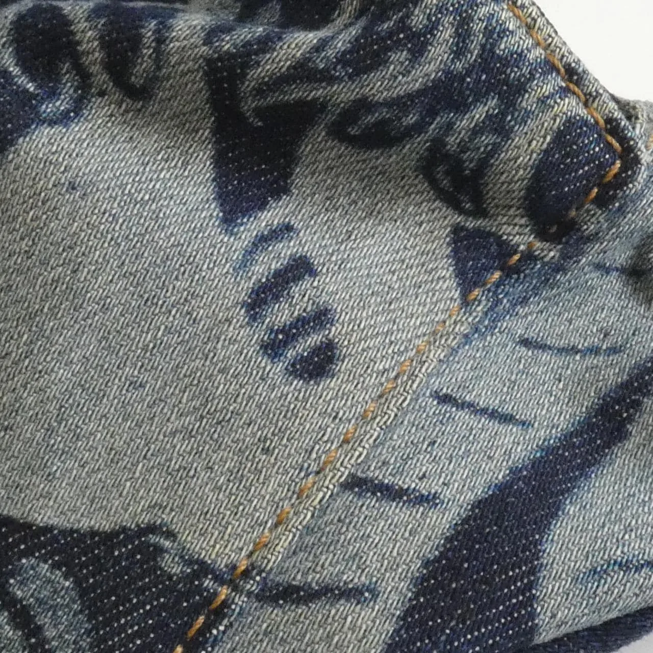 LOEWE 303 27 W75 腰包 牛仔布 4