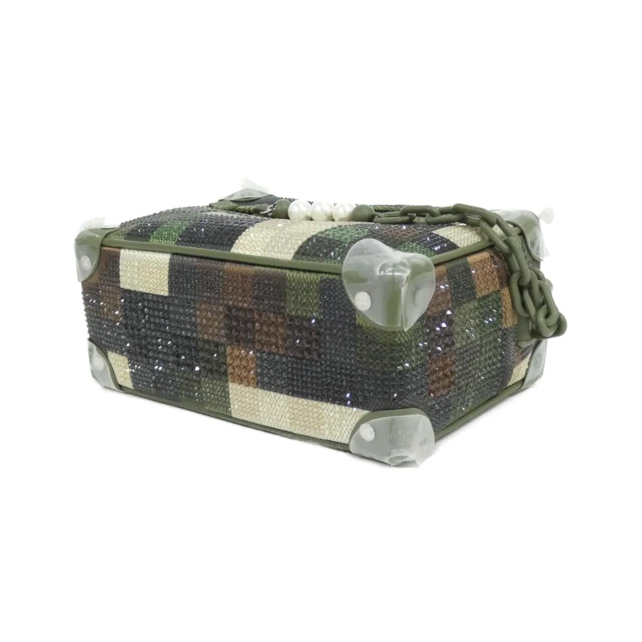 LOUIS VUITTON Soft Trunk N40573 肩背包 緞面 3