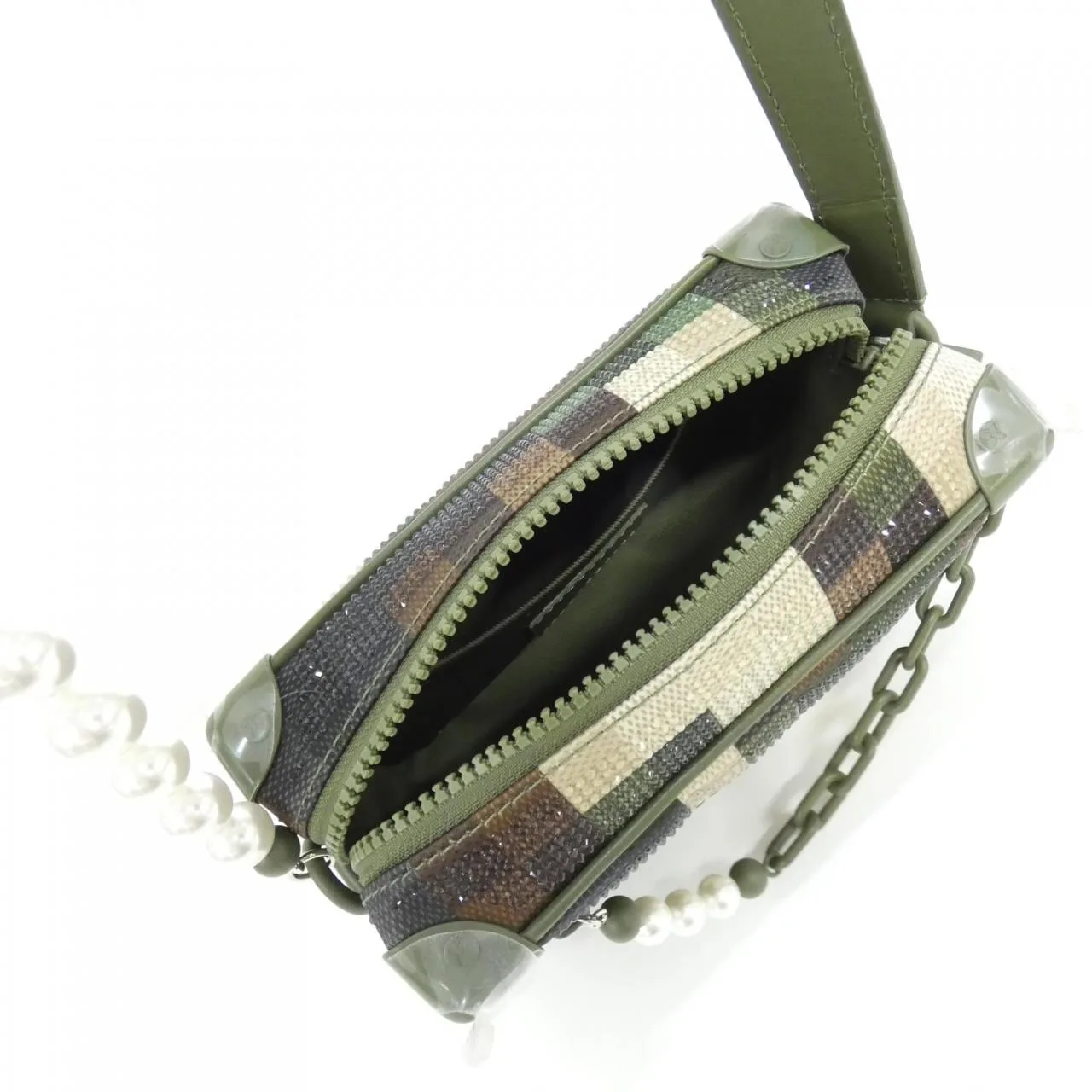 LOUIS VUITTON Soft Trunk N40573 肩背包 緞面 5