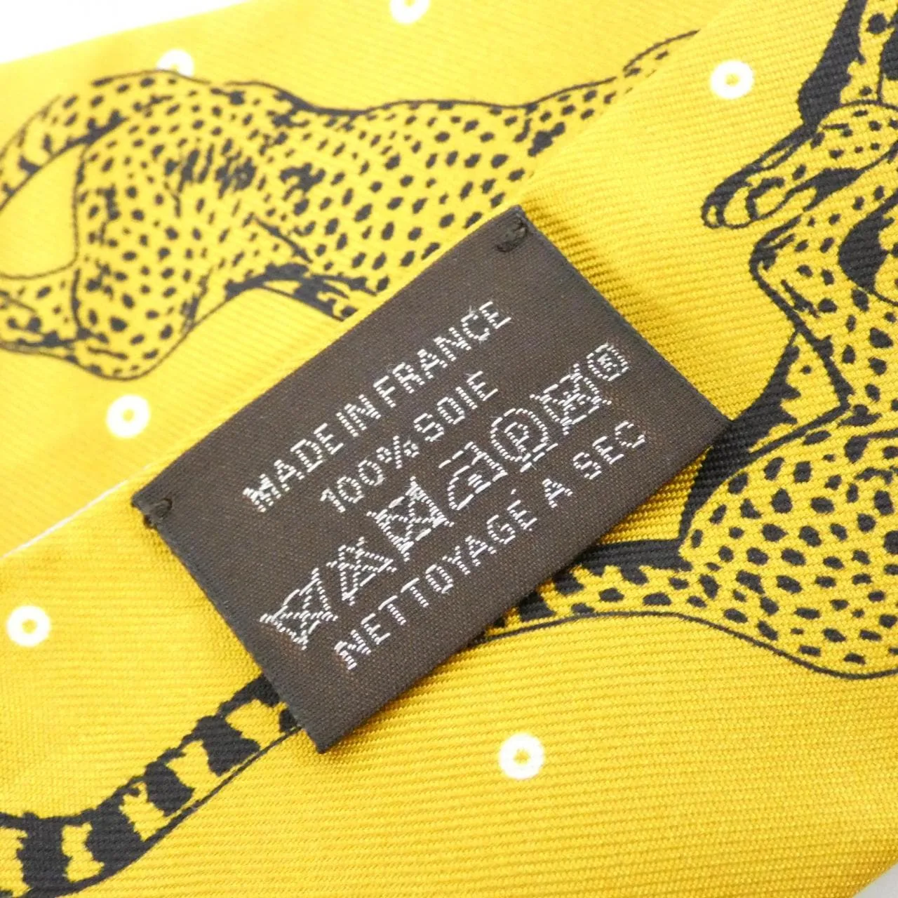 HERMES 064179S Scarf Black Rank A - Thumbnail 4