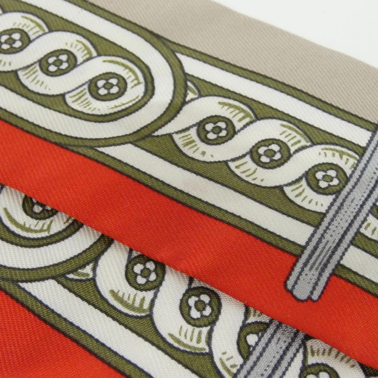 HERMES 061517S Scarf Black Rank A - Thumbnail 3