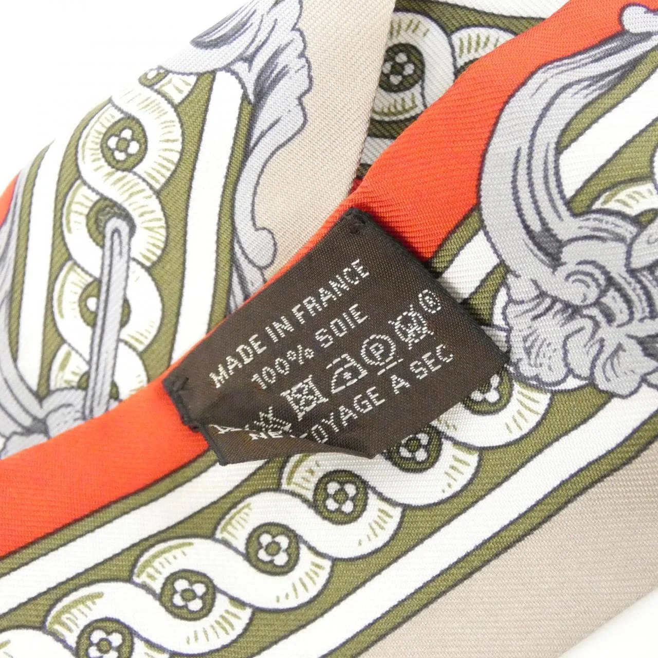 HERMES 061517S Scarf Black Rank A - Thumbnail 4