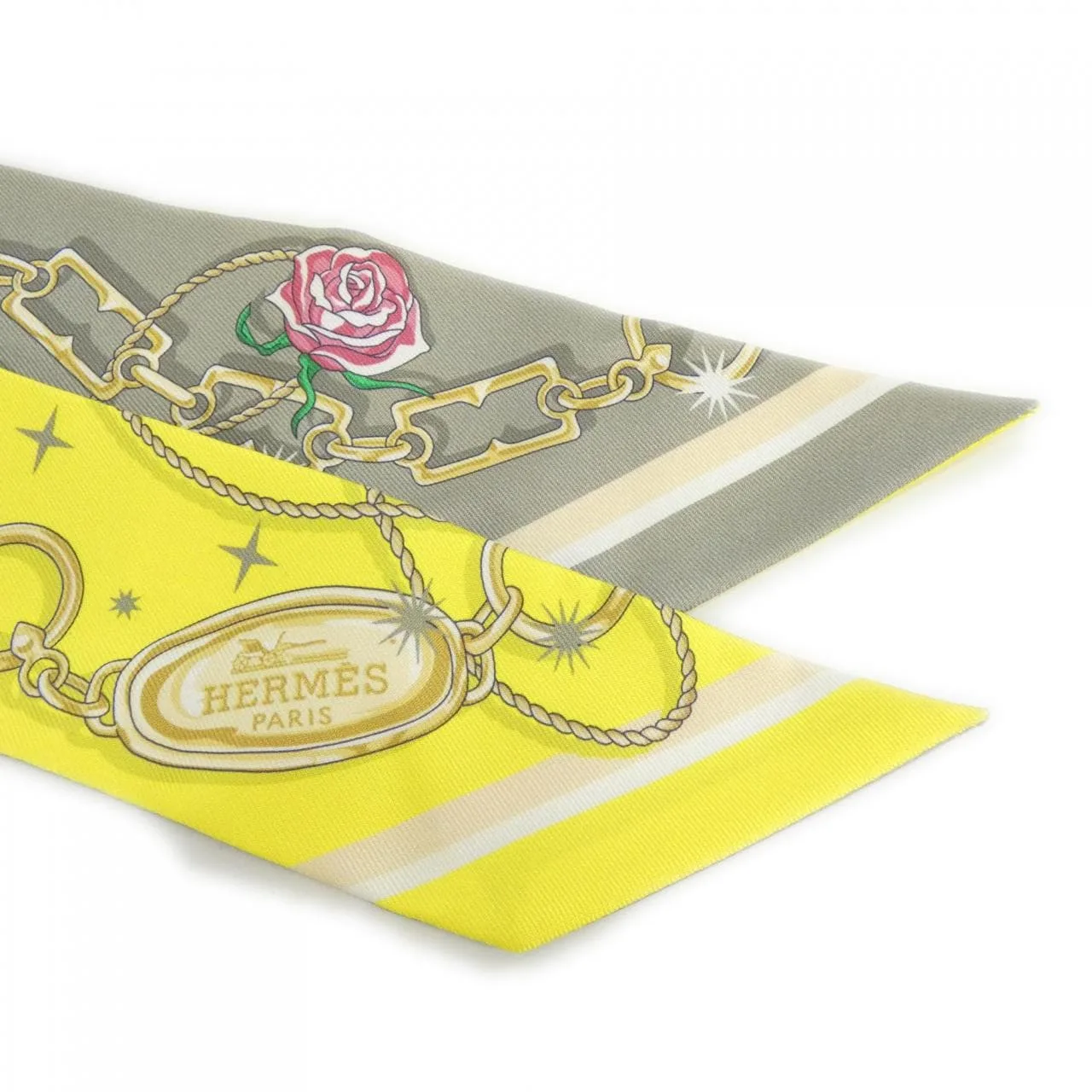 HERMES 062743S Scarf Black Rank A - Thumbnail 2