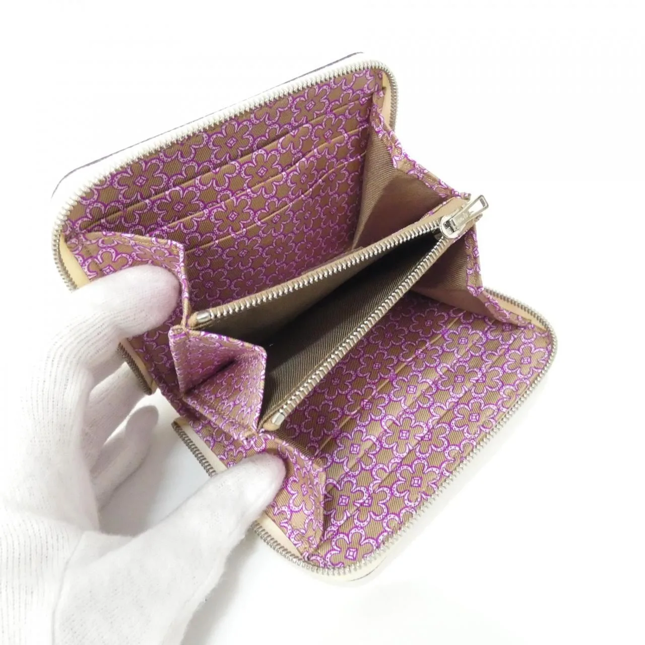 HERMES 083791CK 銀包 Epsom 5
