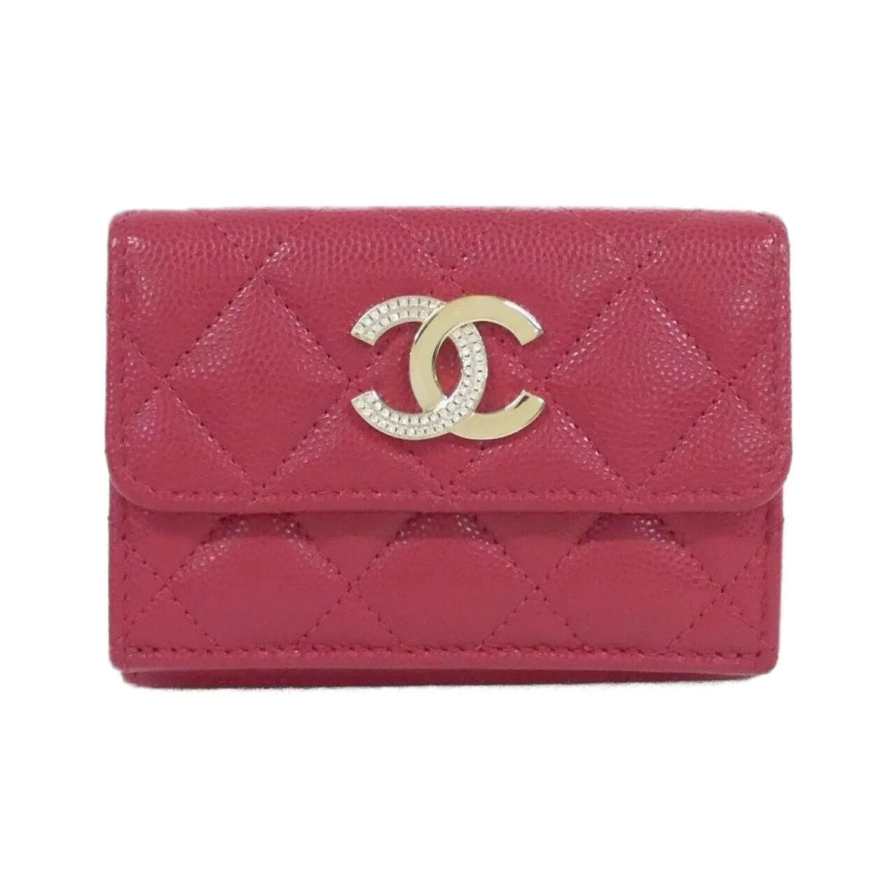 CHANEL AP4173 Wallet Grained Calfskin