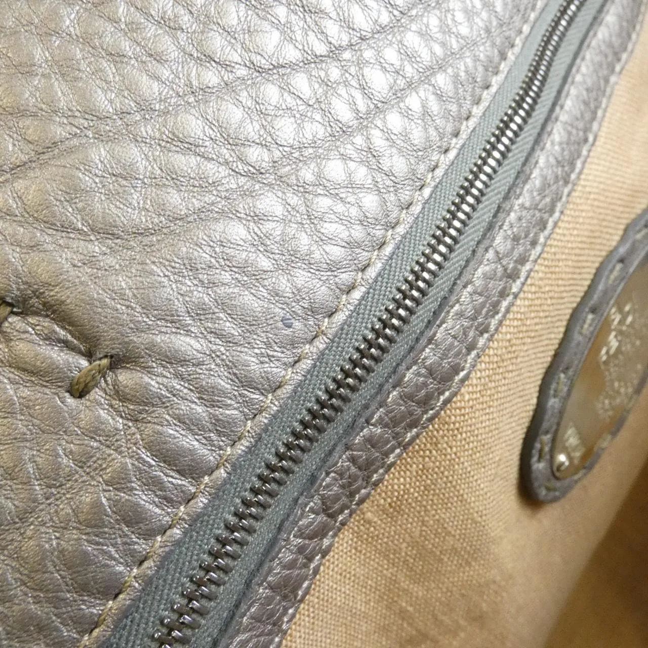 FENDI Sunshine Shopper 8BH126 NDU Handbag Leather Black Leather - Thumbnail 7