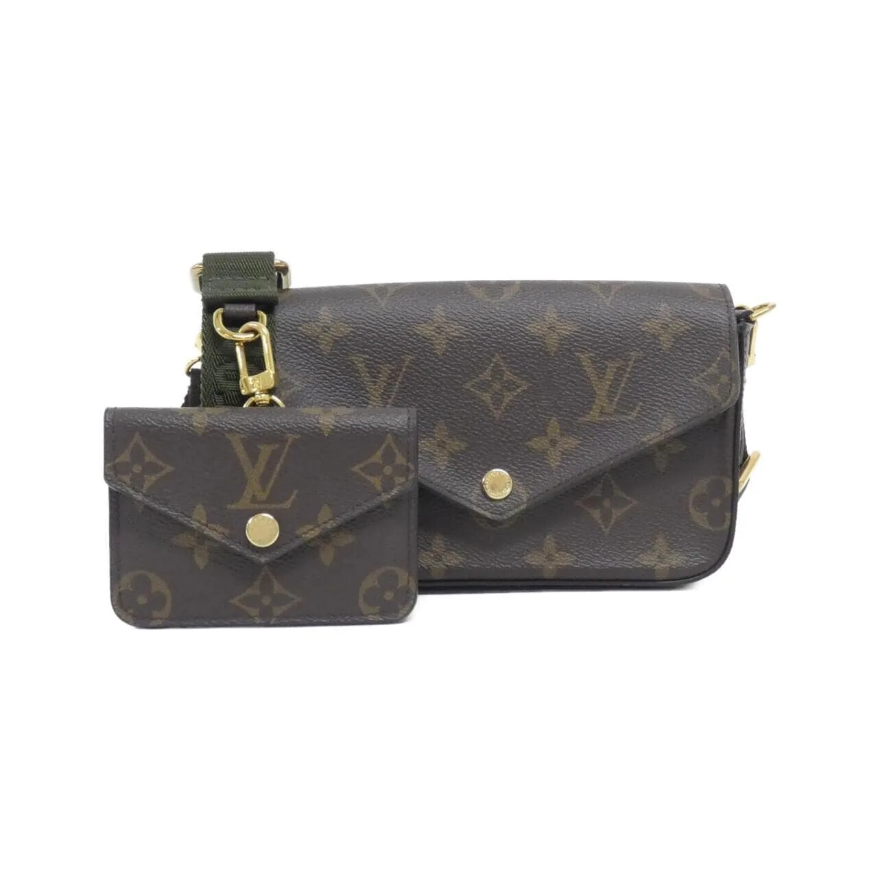 LOUIS VUITTON Pochette M80091 Shoulder Monogram
