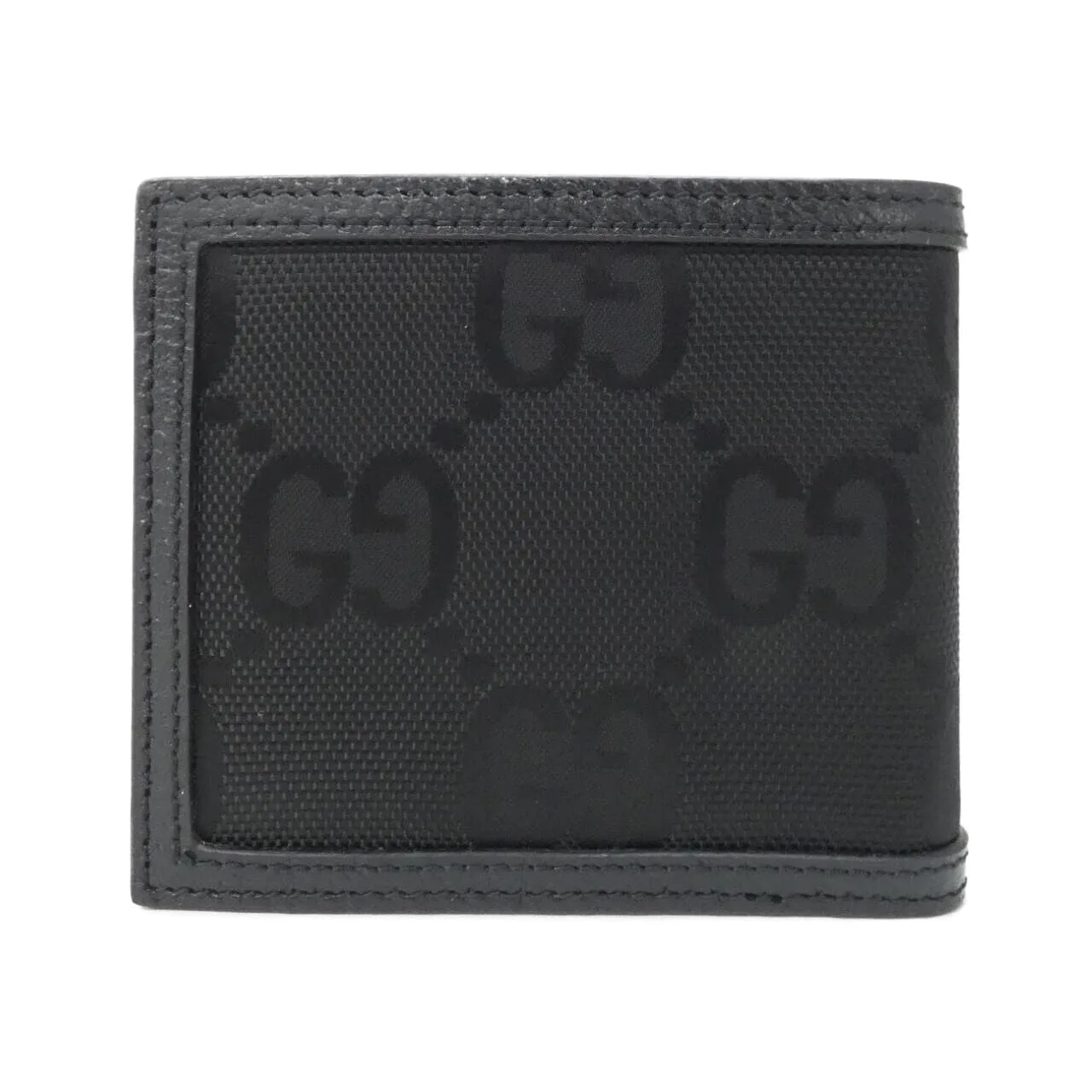 GUCCI Horsebit 1955 625573 H9HAN Coin Case Nylon Black Nylon Unused - Thumbnail 2