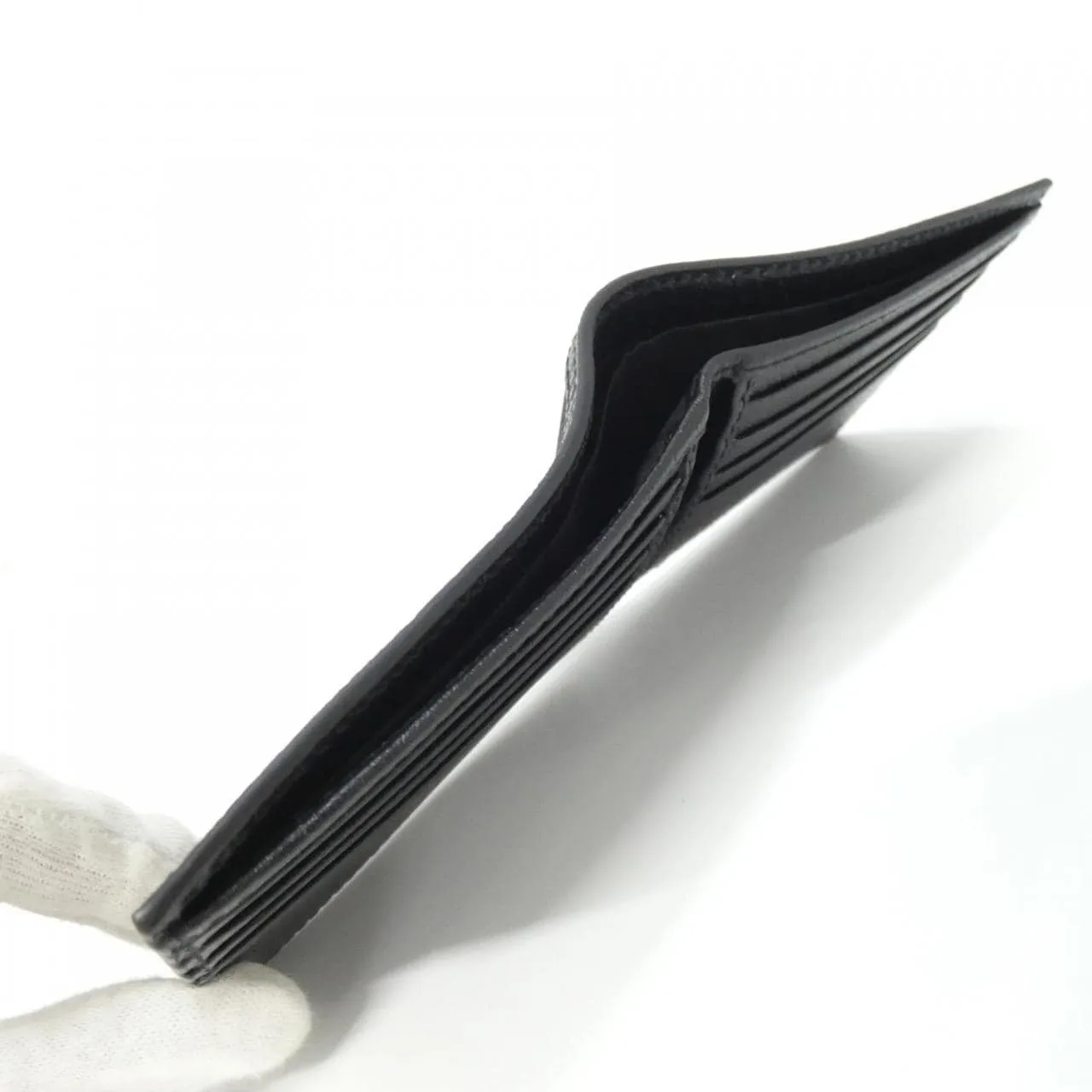 GUCCI Horsebit 1955 625573 H9HAN Coin Case Nylon Black Nylon Unused - Thumbnail 4