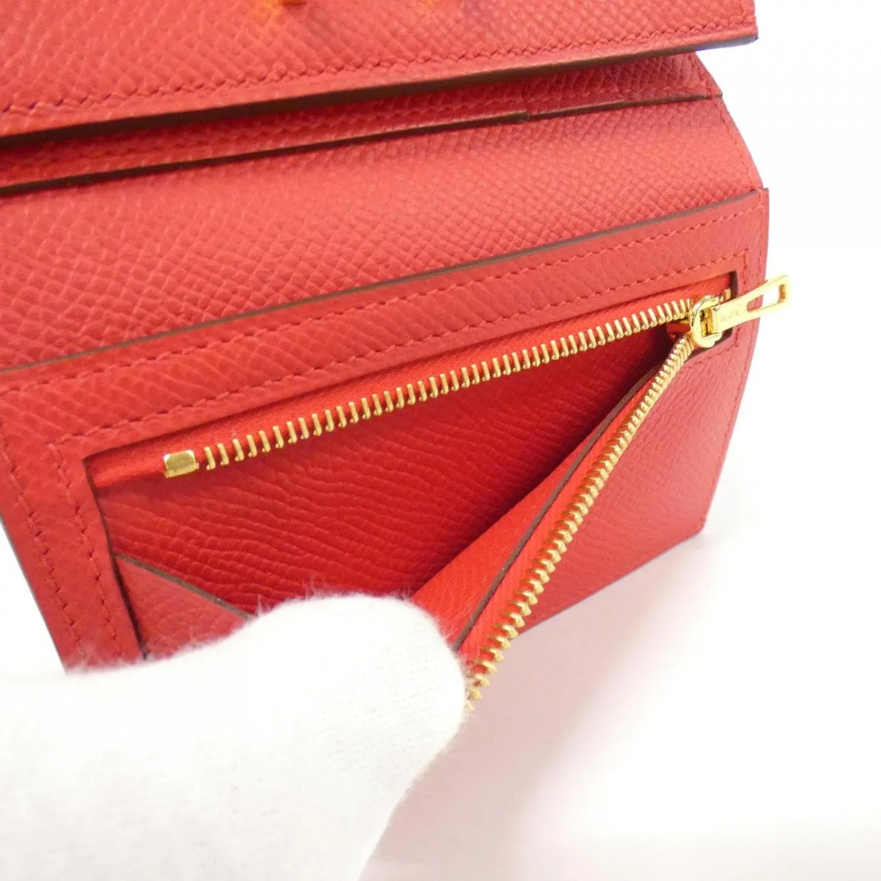 HERMES 082875CC 銀包 Epsom 4