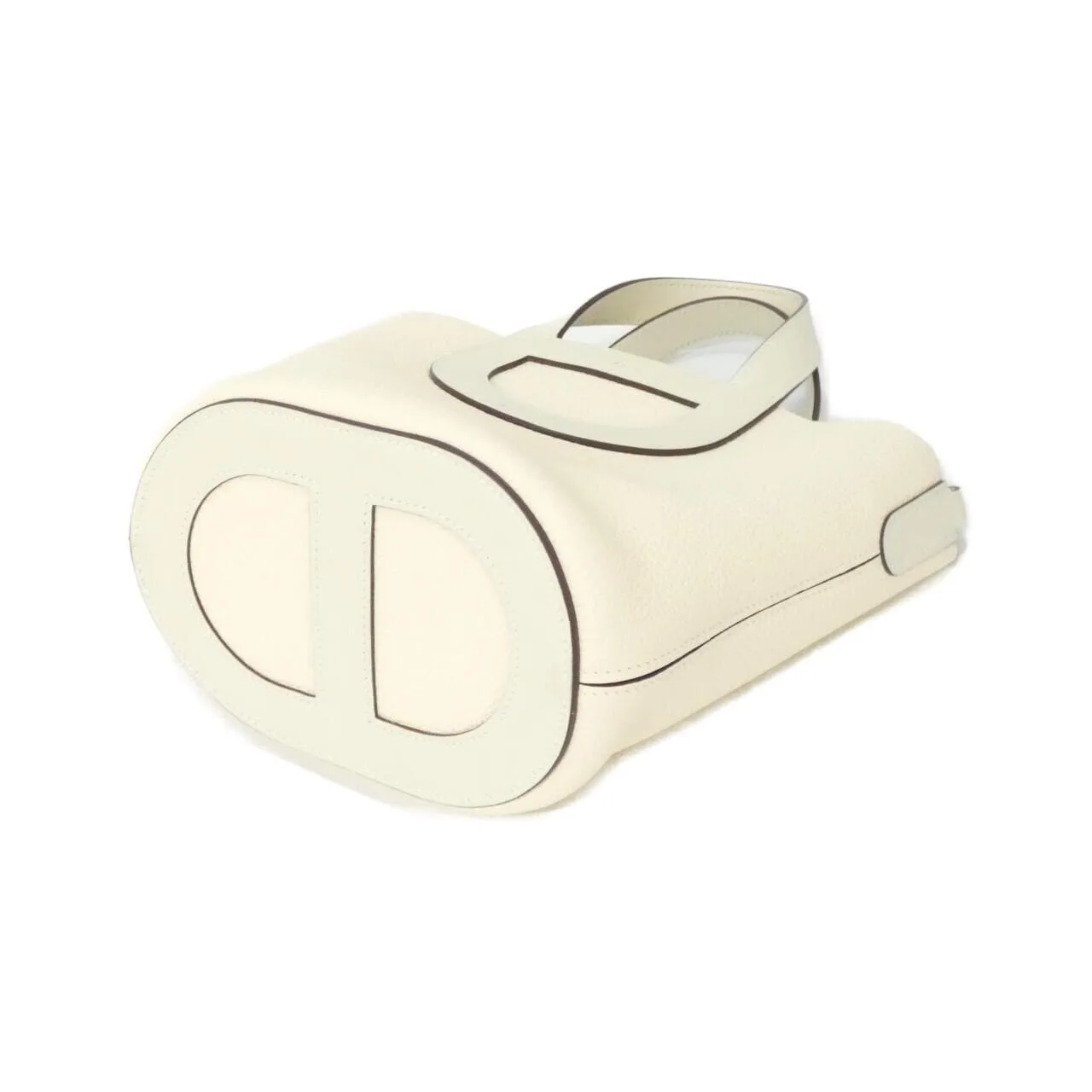 HERMES 084274CC Handbag Clemence Black Clemence Leather Rank A - Thumbnail 2