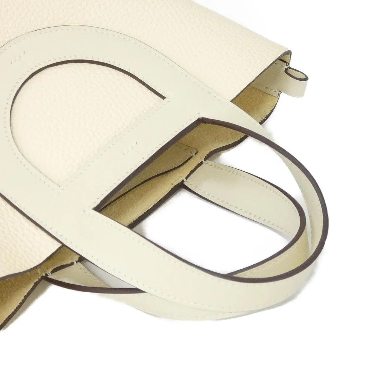 HERMES 084274CC Handbag Clemence Black Clemence Leather Rank A - Thumbnail 3