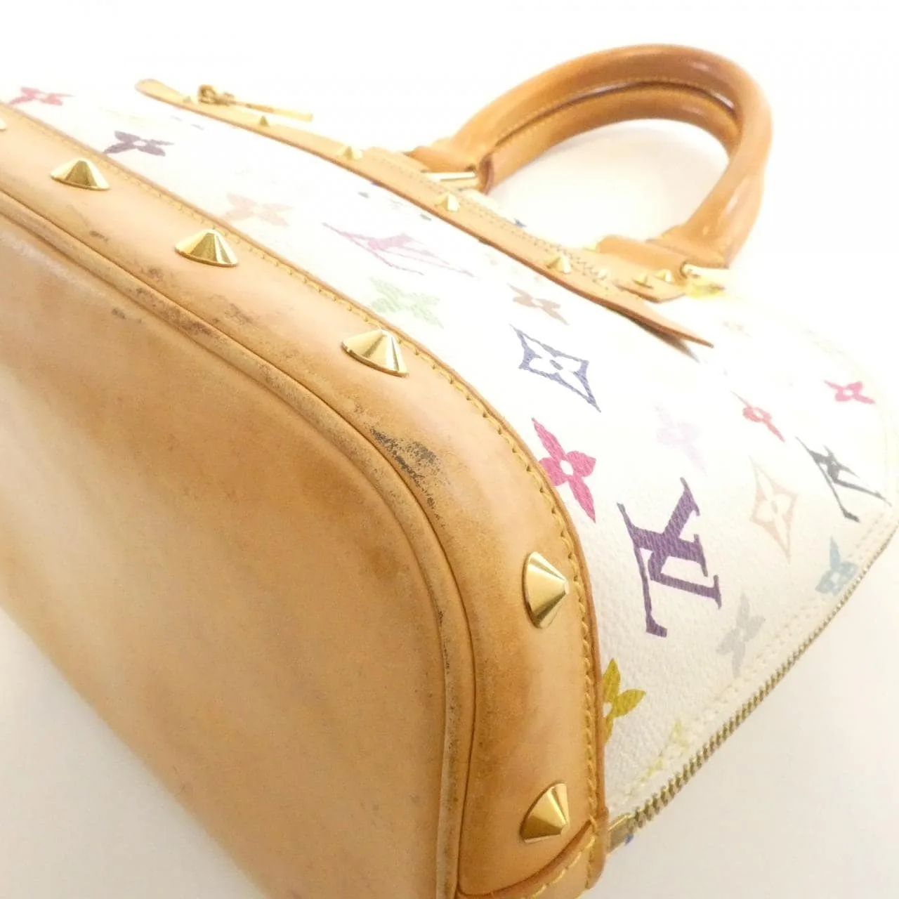 LOUIS VUITTON Alma M92647 Handbag Canvas 3