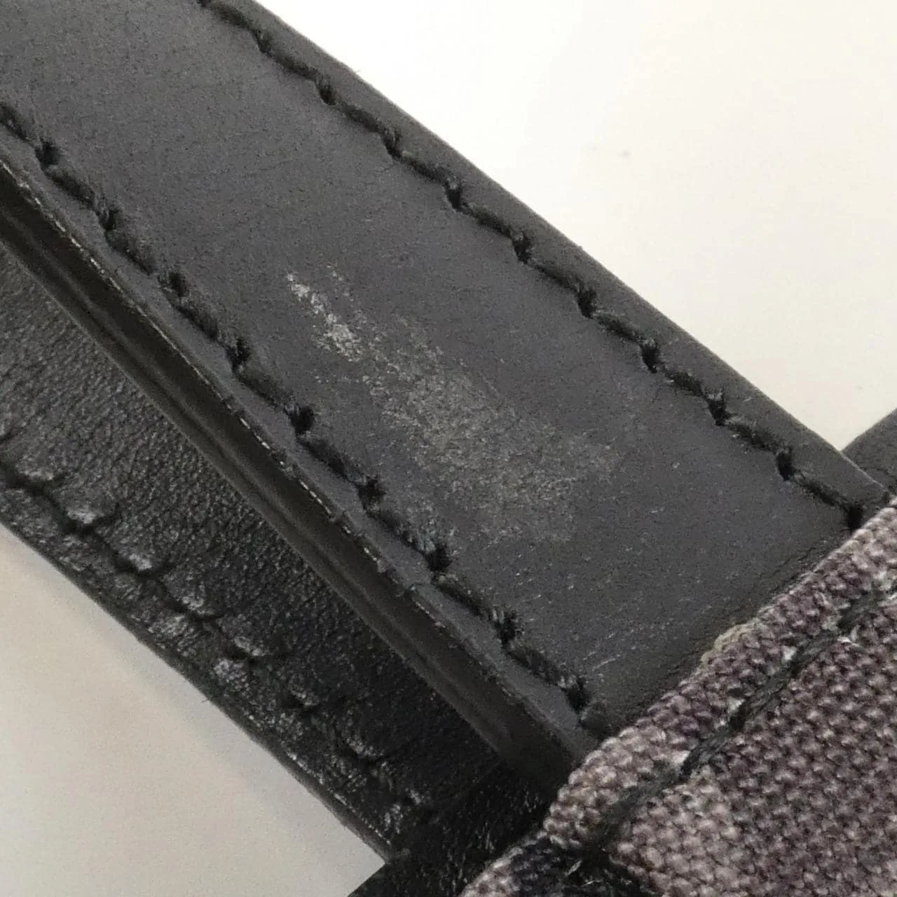 GUCCI 341739 手提包 帆布 灰色 帆布 中古品B - 縮圖 7