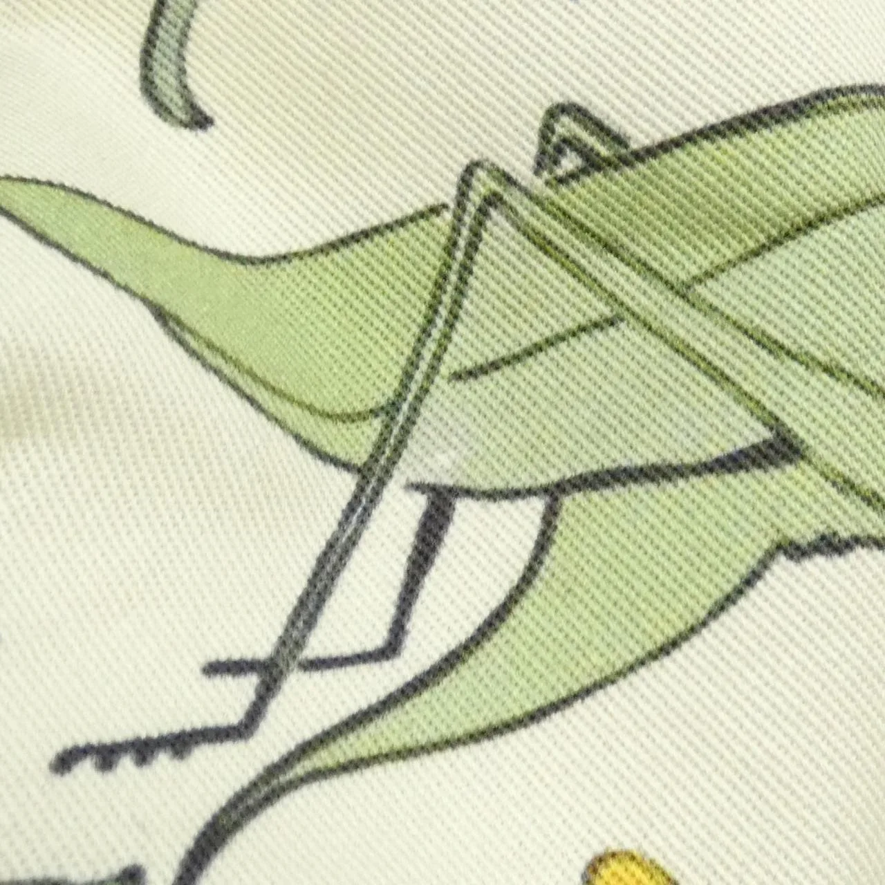 LOEWE C822057X10 Pouch Canvas 白色 帆布 中古品A - 縮圖 4