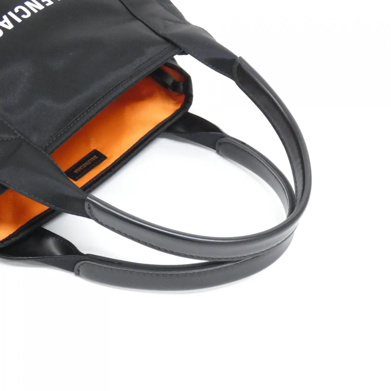 BALENCIAGA 339933 210K4 Handbag Nylon Navy Nylon - Thumbnail 5