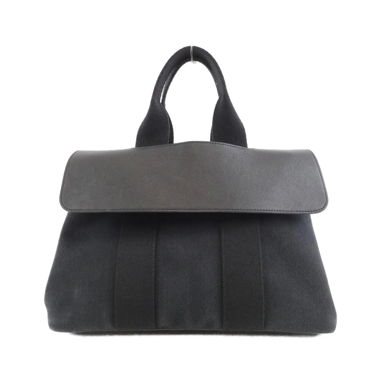 HERMES Valparaiso 056119CK Handbag Swift Black
