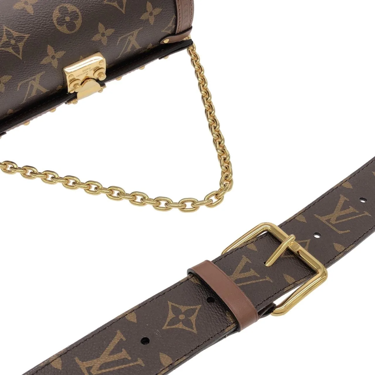 LOUIS VUITTON Papillon M57835 肩背包 Monogram 4