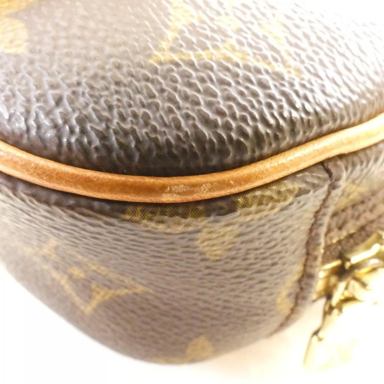 LOUIS VUITTON Pochette M51870 肩背包 Monogram 黑色 Monogram 中古品B - 縮圖 3