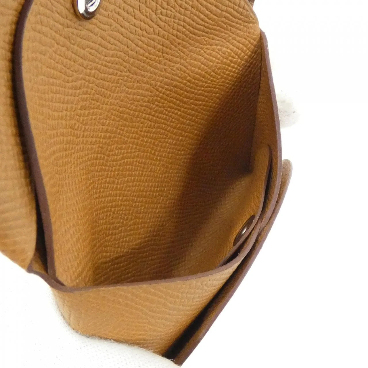 HERMES 083035CK Coin Case Epsom Gold Epsom Leather Rank A - Thumbnail 3