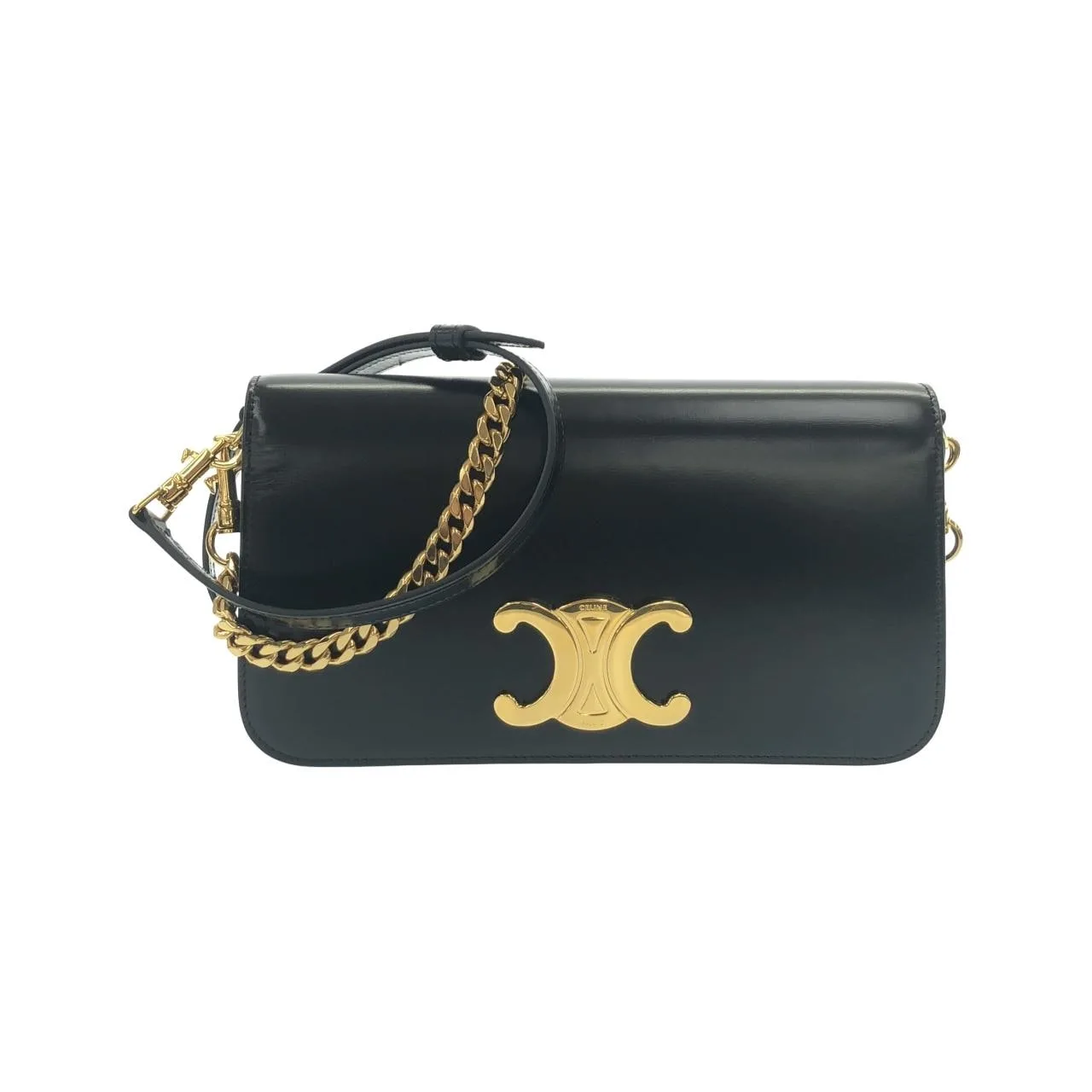 CELINE 10L973GCH Shoulder Black