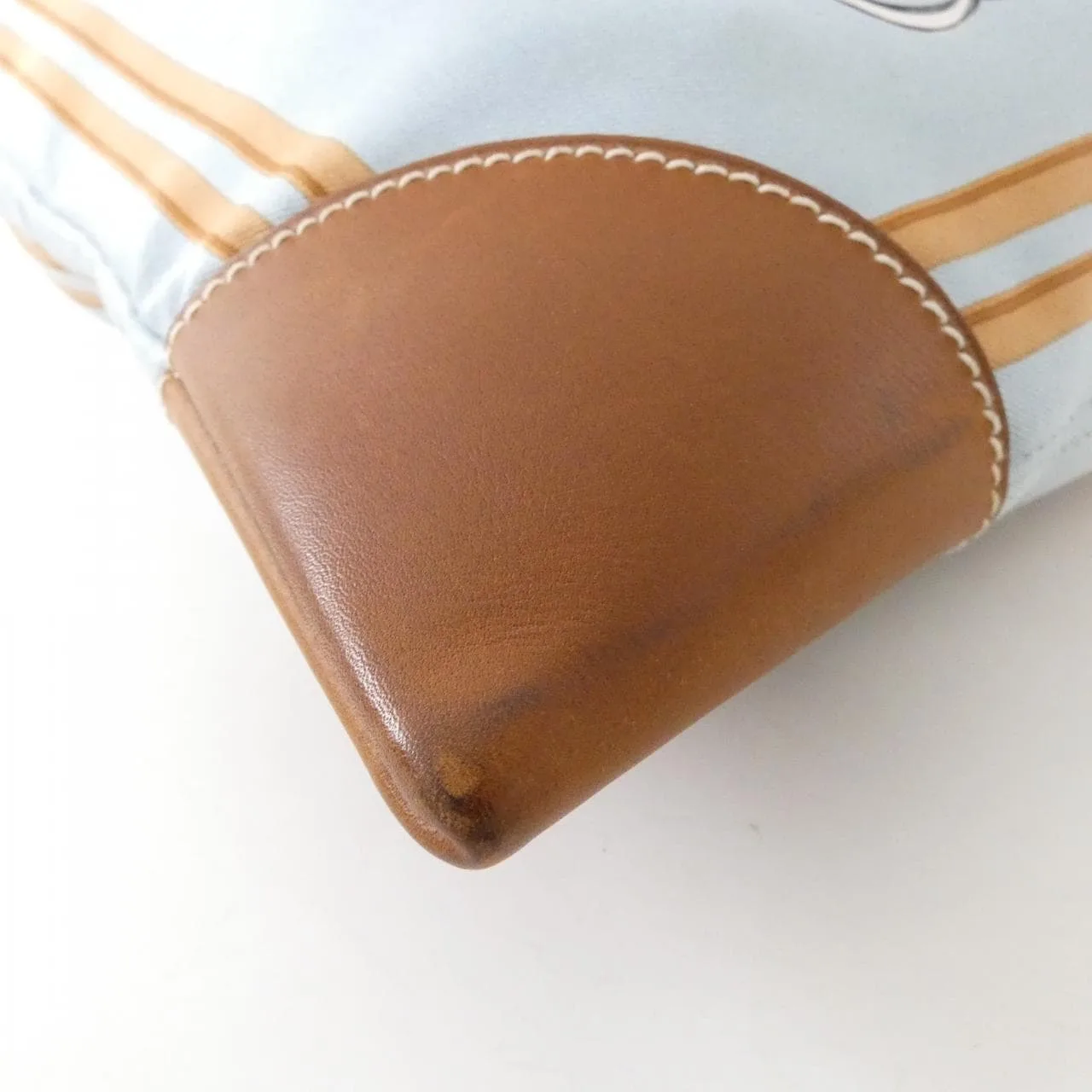 HERMES Silky City 062266CK Shoulder Blue Rank B - Thumbnail 3