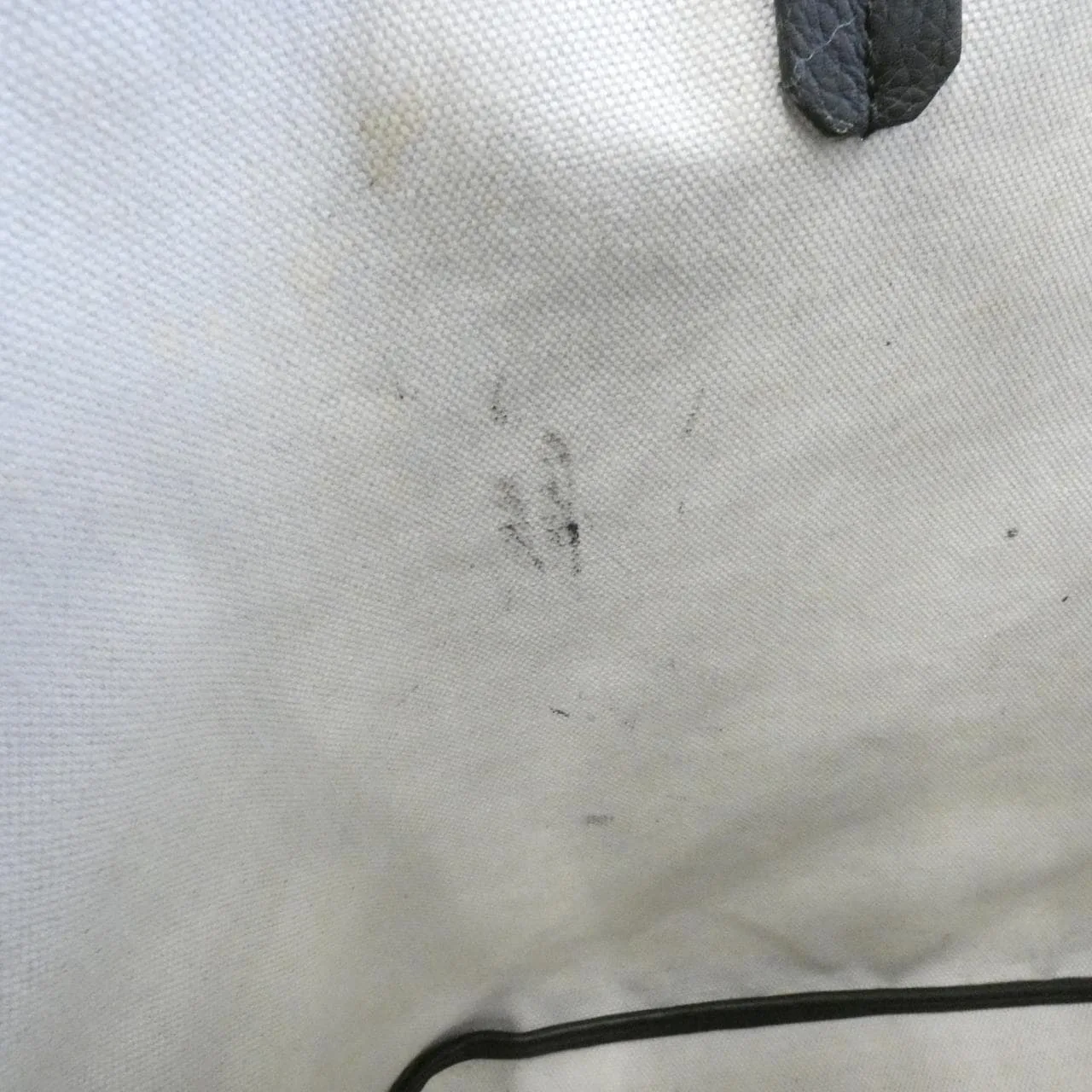 GOYARD Saint Louis AMA LOUIS PM Tote Canvas Black Canvas - Thumbnail 9